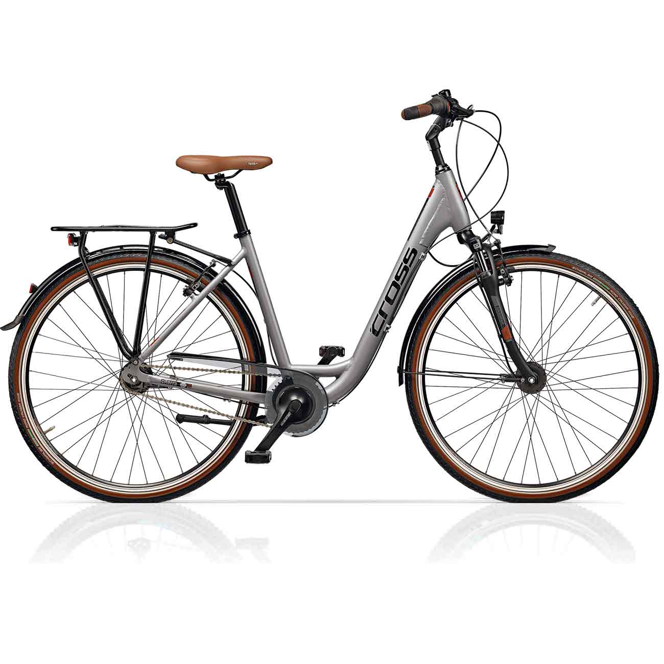 28" Vélo de ville femme LS Wave CROSS CITERRA 7 vitesses Shimano Nexus frein à rétropédalage.