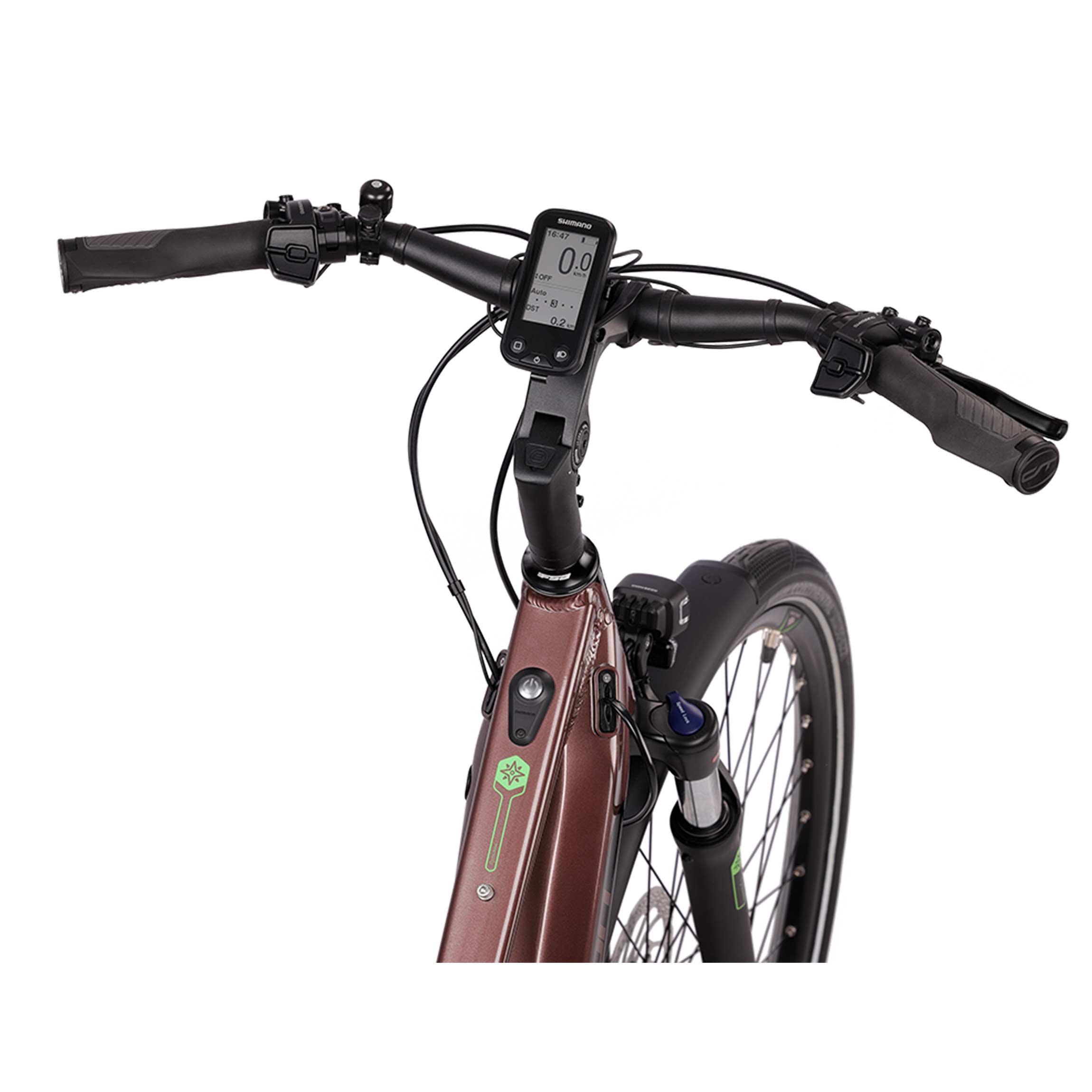 28" women's e-bike CITY e-TOURING 11.7 SHIMANO STEPS E 6100 504 Wh 5 x Speed SHIMANO NEXUS INTER 5