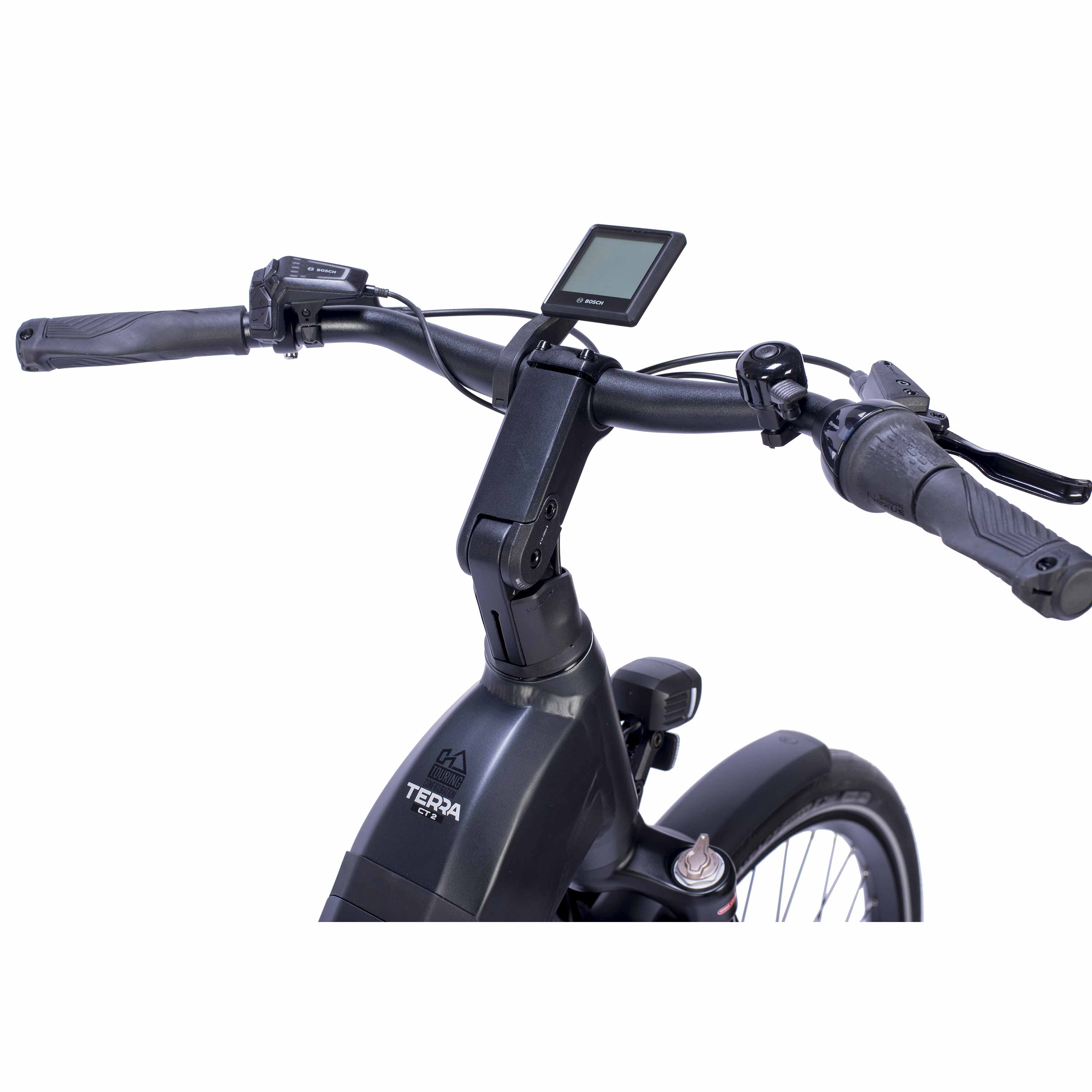 27,5" Herren E-SUV MTB TERRA CX2 BOSCH PERFORMANCE LINE PX Smart System POWERTUBE 600 Wh 12 x GANG SRAM SX EAGLE - Schwarz