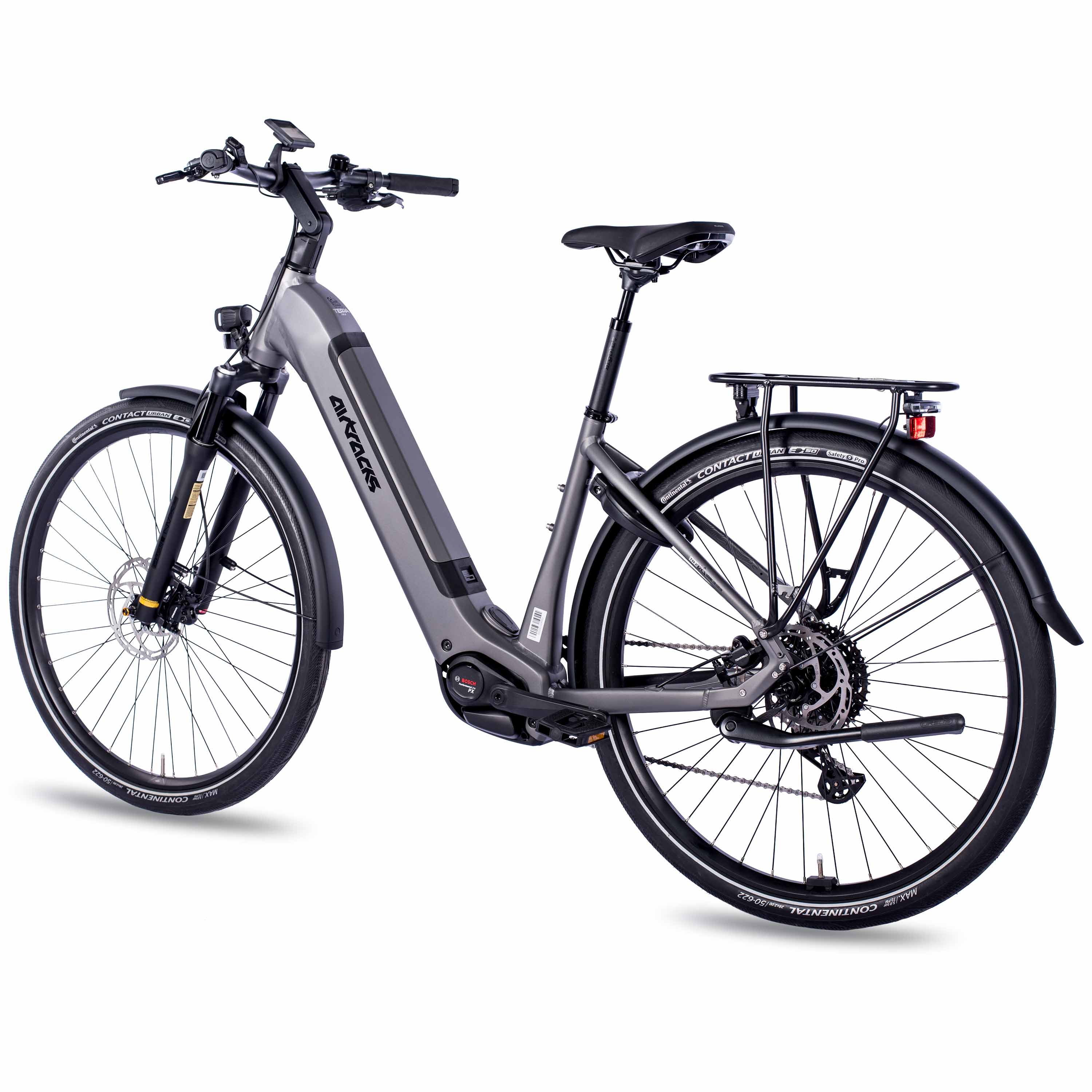 28" BICICLETA ELÉCTRICA DE TREKKING MUJER LS WAVE TERRA TR2 BOSCH PERFORMANCE LINE PX SMART SYSTEM POWERTUBE 600 WH SHIMANO 10 x VELOCIDADES DEORE RD-M5130 SGS