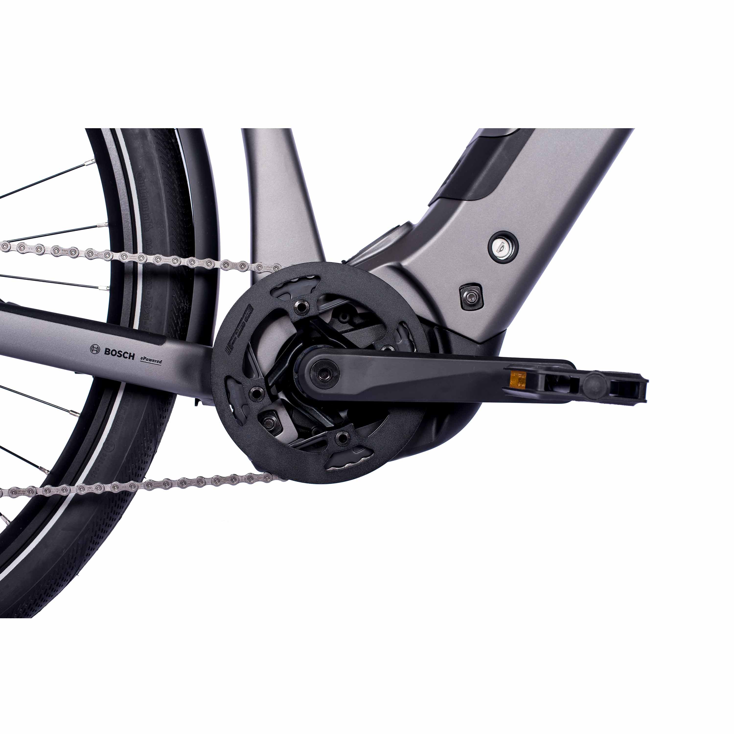 28" BICICLETA ELÉCTRICA DE TREKKING MUJER LS WAVE TERRA TR2 BOSCH PERFORMANCE LINE PX SMART SYSTEM POWERTUBE 600 WH SHIMANO 10 x VELOCIDADES DEORE RD-M5130 SGS