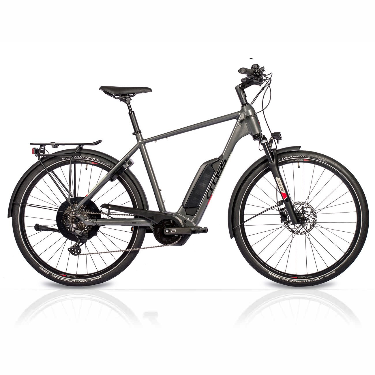 28" Bicicleta eléctrica de trekking para hombre V-Tron BOSCH ACTIVE PLUS LINE 500Wh 10s SHIMANO DEORE