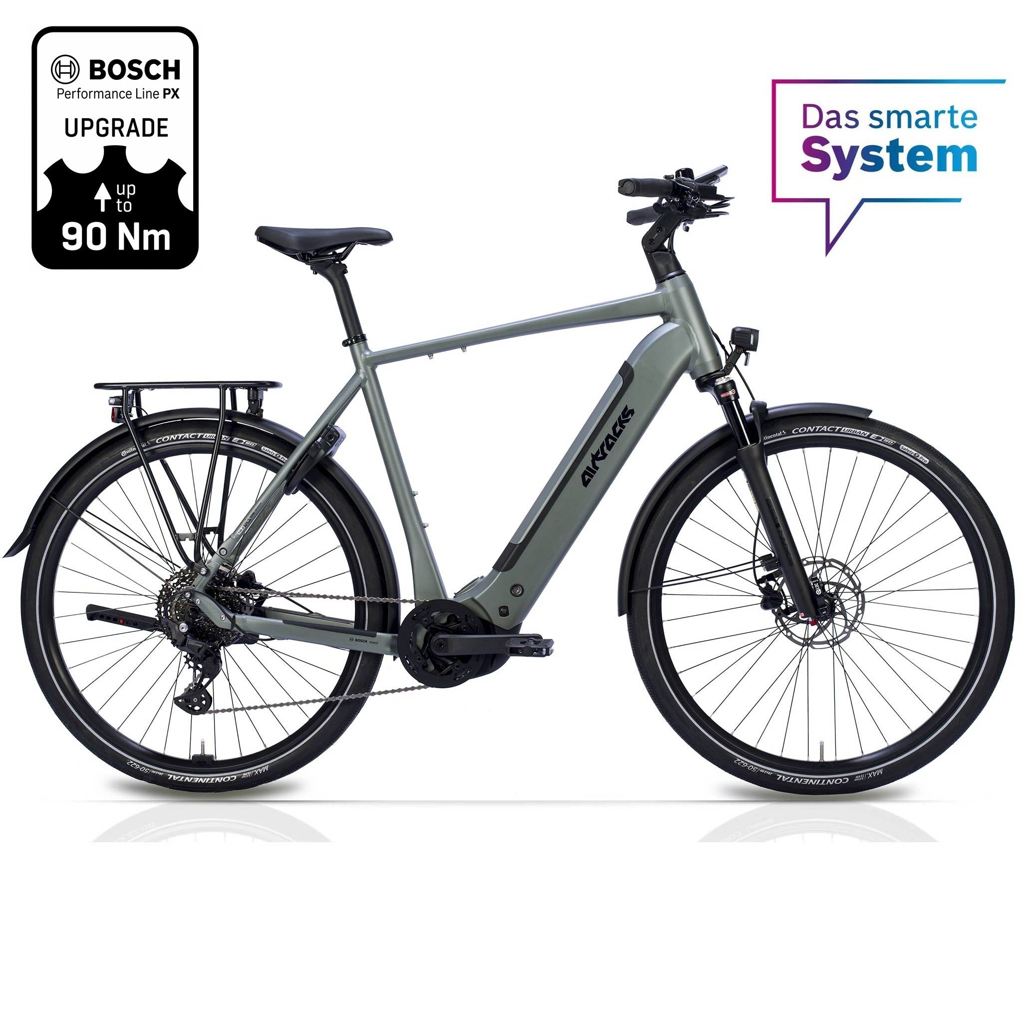 28" Heren E-Bike trekkingfiets TERRA TR2 BOSCH Performance Line PX Smart System POWERTUBE 600 Wh 10-versnellingen SHIMANO DEORE RD-M5130 SGS 