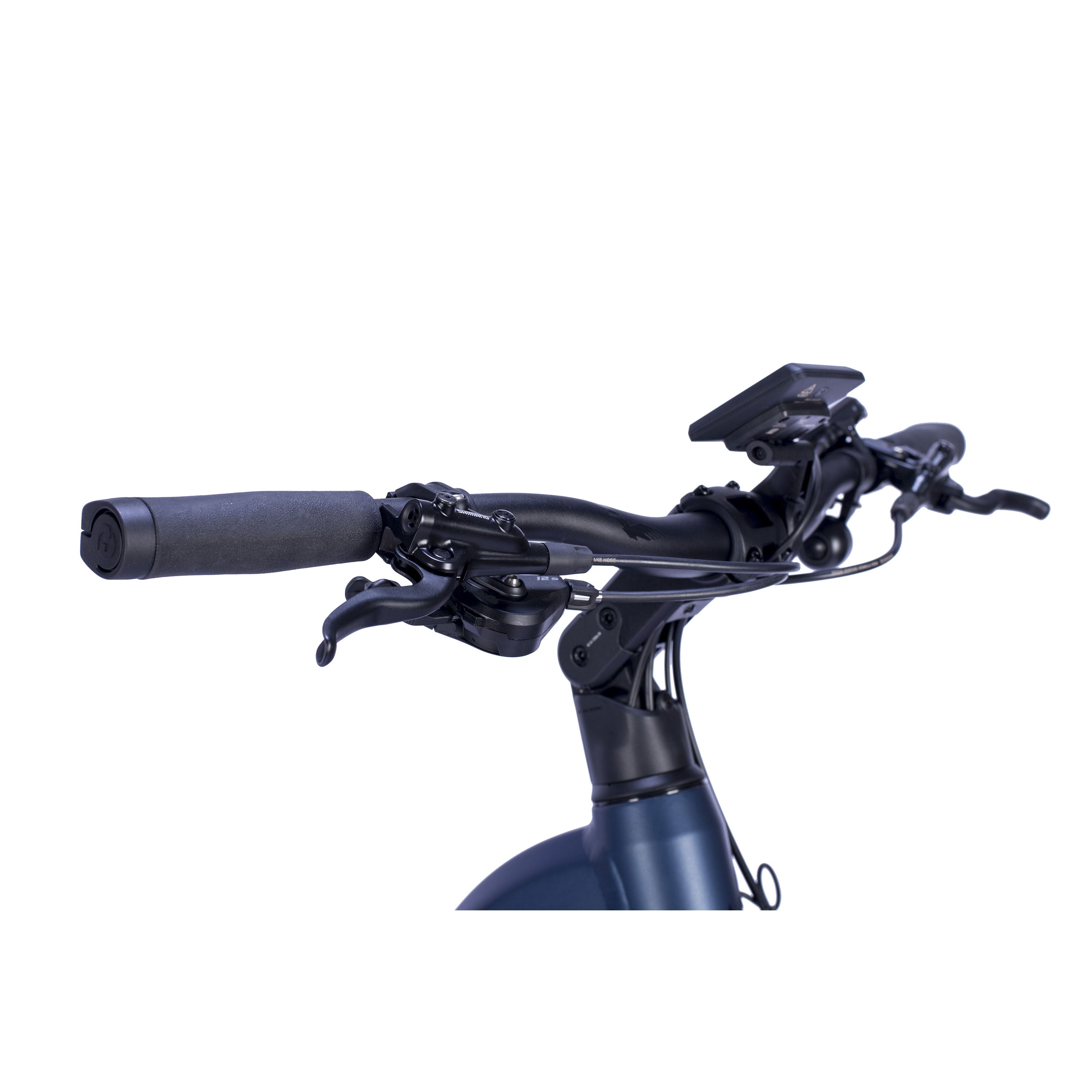 27,5" Bicicleta de montaña E-SUV Wave LS TERRA CX1 BOSCH PERFORMANCE LINE PX Smart System POWERTUBE 800 Wh 12 x velocidades SHIMANO XT RD-M8100 SGS Azul