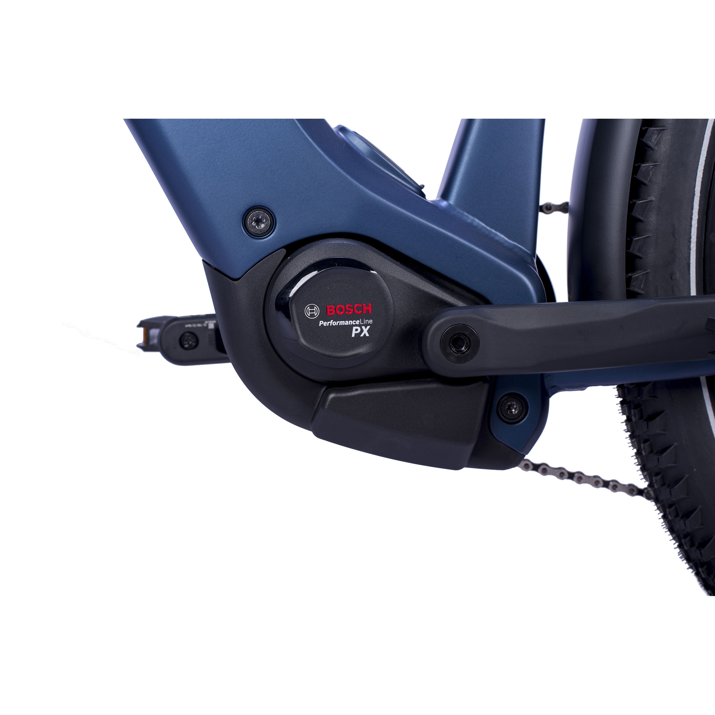 27,5" Bicicleta de montaña E-SUV Wave LS TERRA CX1 BOSCH PERFORMANCE LINE PX Smart System POWERTUBE 800 Wh 12 x velocidades SHIMANO XT RD-M8100 SGS Azul