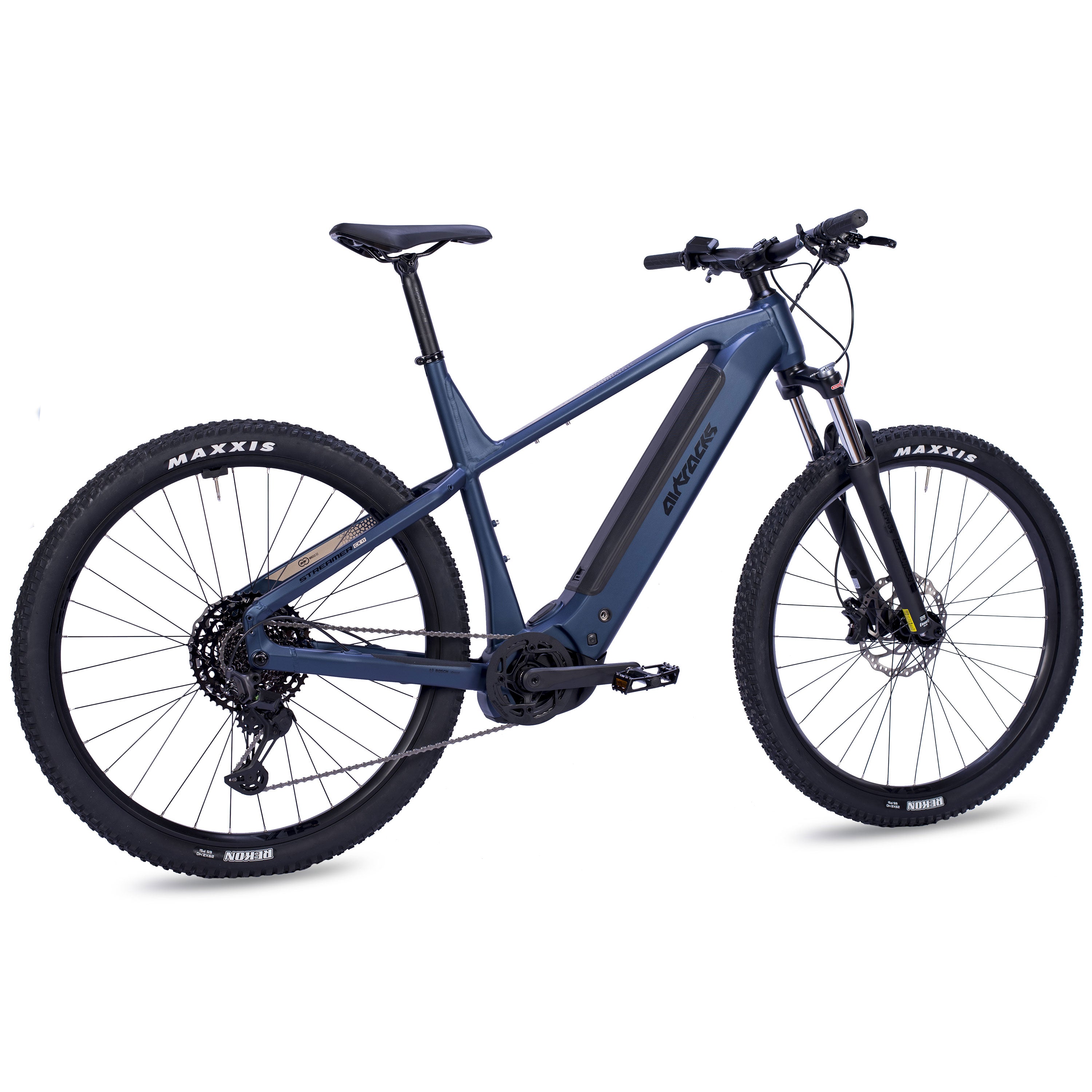 29” E-MTB para hombre STREAMER CX11 con Bosch Performance Line CX (Gen 5) Smart System Powertube 600Wh 11 velocidades Shimano XT RD-M8310 azul