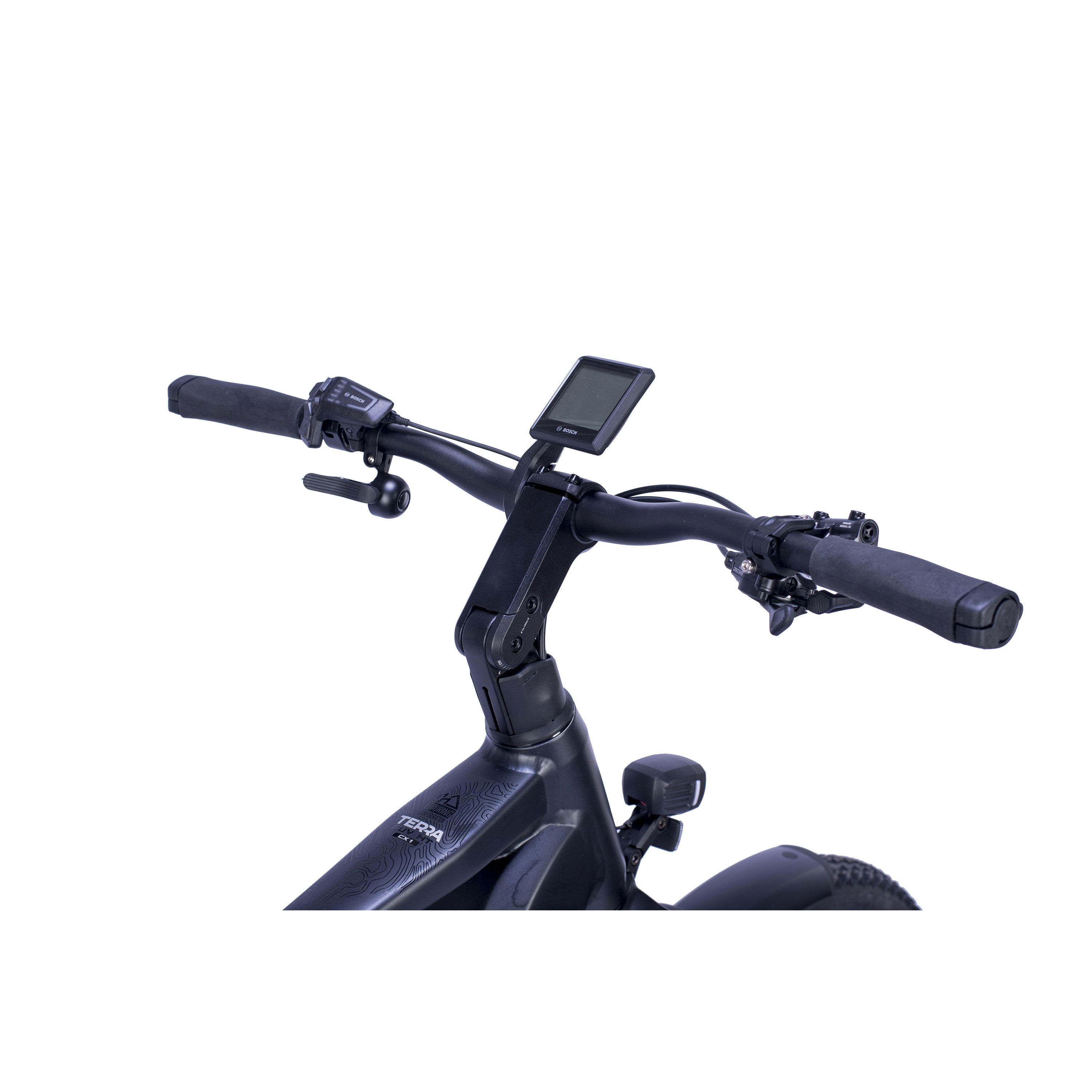 27,5" E-SUV VTT électrique homme  TERRA CX1 BOSCH PERFORMANCE LINE PX Smart System POWERTUBE 800 Wh 12 VITESSES SHIMANO XT RD-M8100 SGS