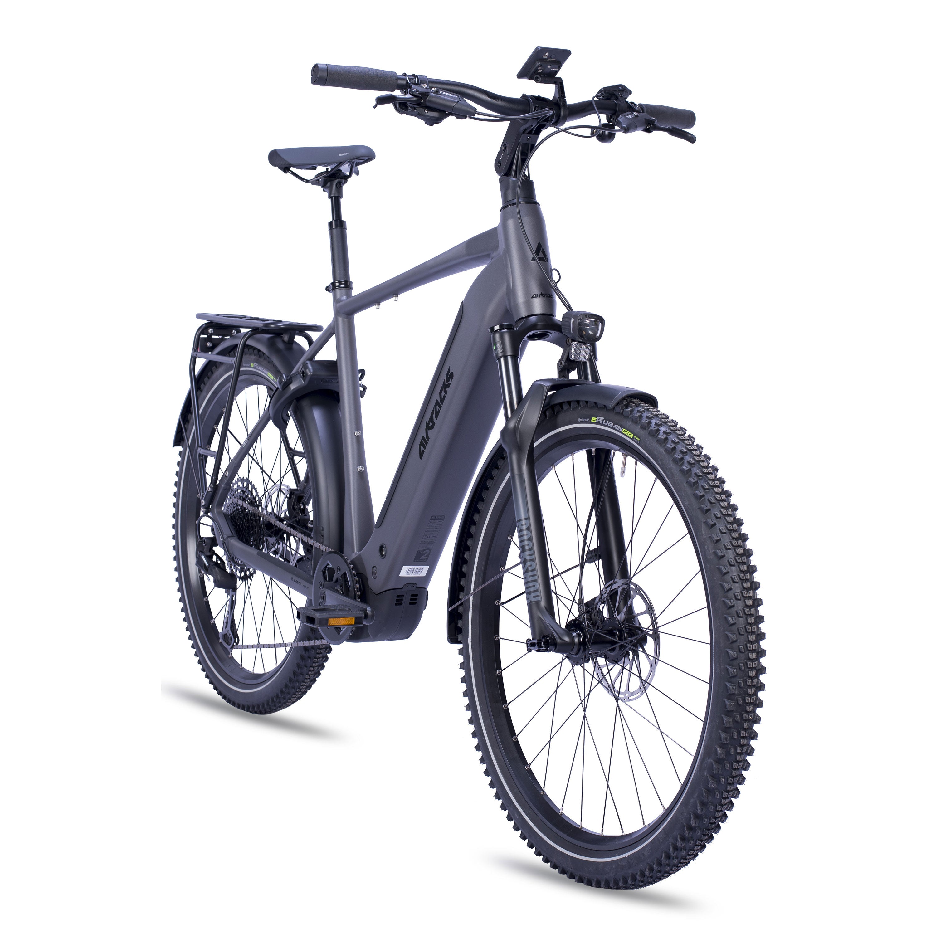 27.5" Men's E-SUV MTB TERRA CX2 BOSCH PERFORMANCE LINE PX Smart System POWERTUBE 600 Wh 12-Speed SRAM SX EAGLE - Black