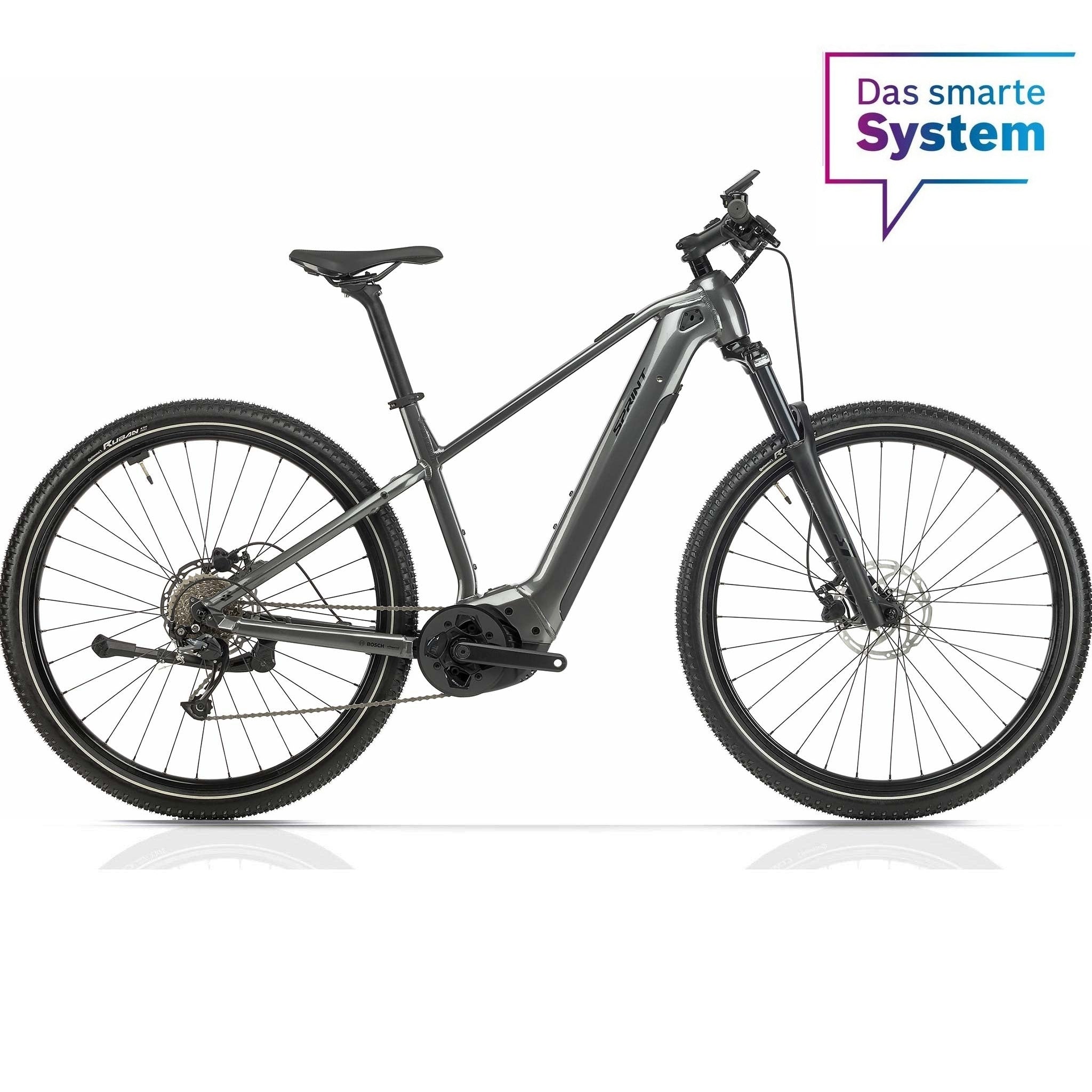 29" Herren E-MTB SPRINT M 2.0 BOSCH PERFORMANCE LINE CX Smart System POWERTUBE 625 Wh 9 x GANG SHIMANO ALTUS RD-M2000-SGS-GRAU