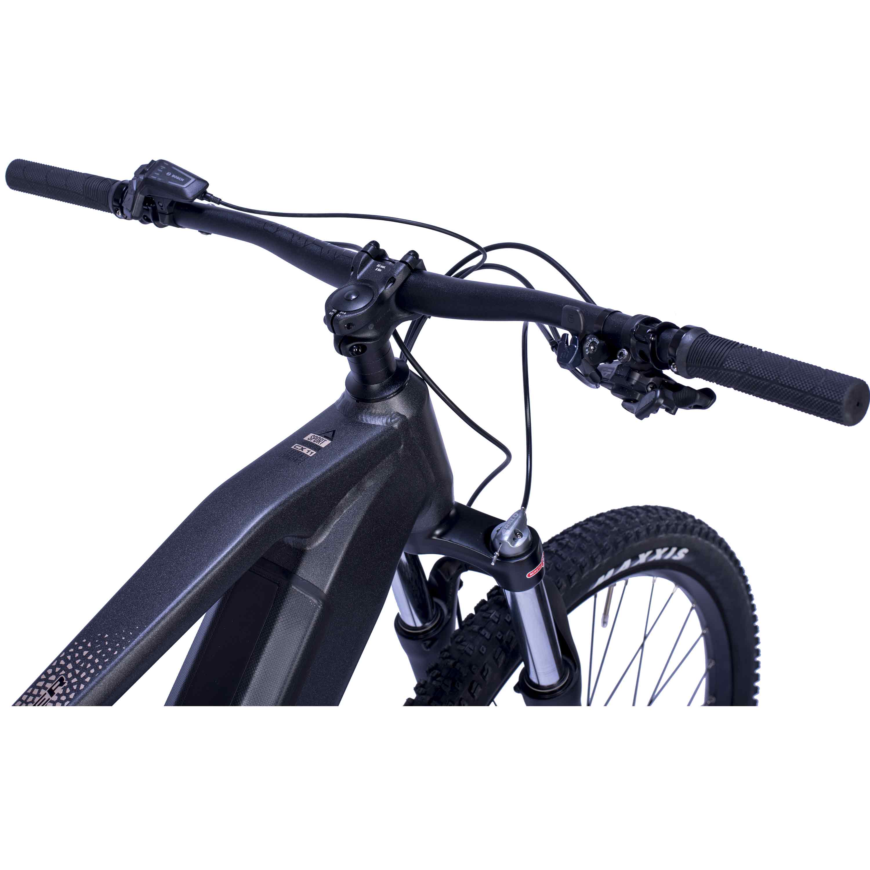 29" Herren E-MTB STREAMER CX11 BOSCH PERFORMANCE LINE CX GEN 5 Smart System POWERTUBE 600 Wh 11 x GANG SHIMANO XT RD-M8310 Schwarz