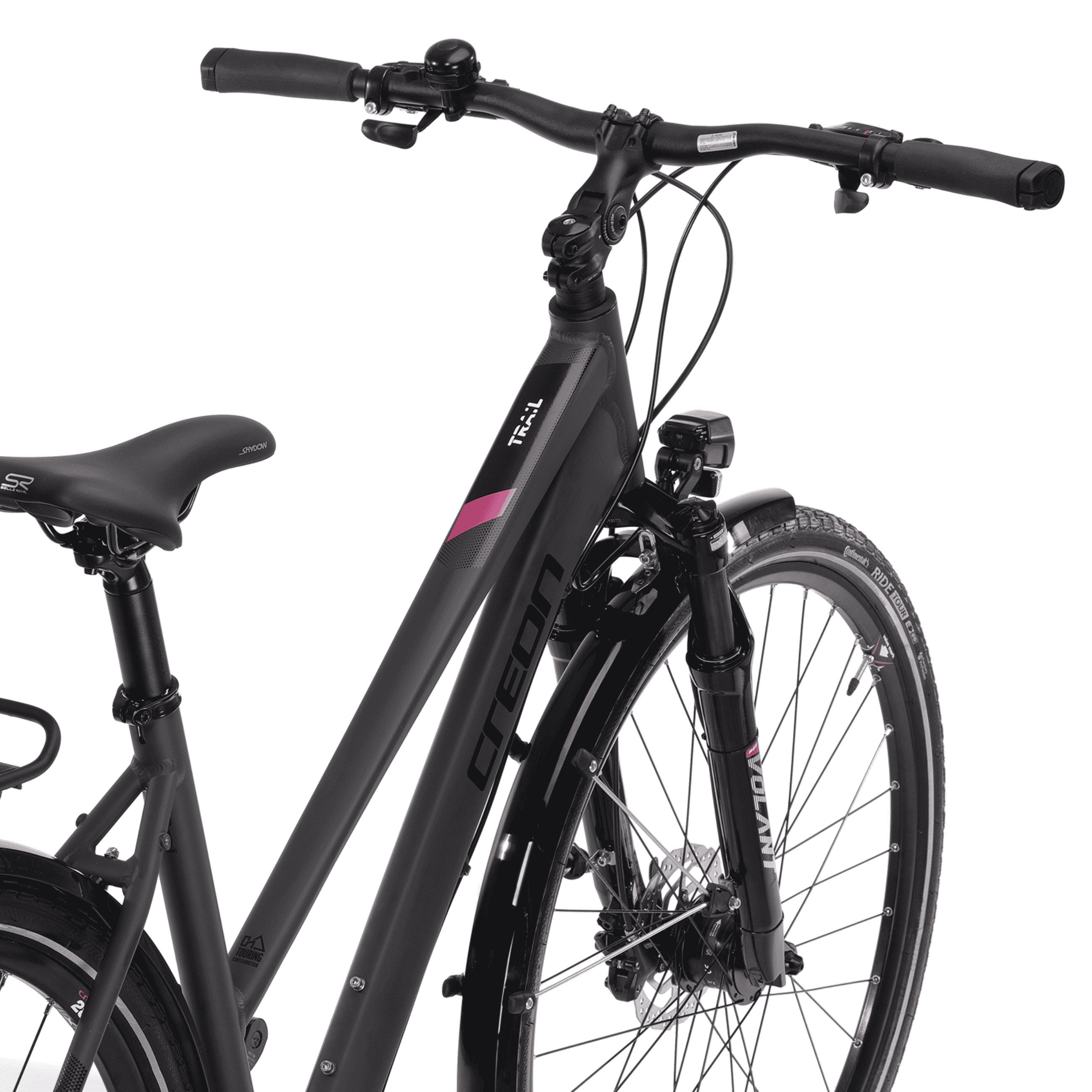 28" Bicicleta de trekking para mujer TRAIL 4.0 LADY, 24 marchas, Shimano ACERA RD-M360 SGSL