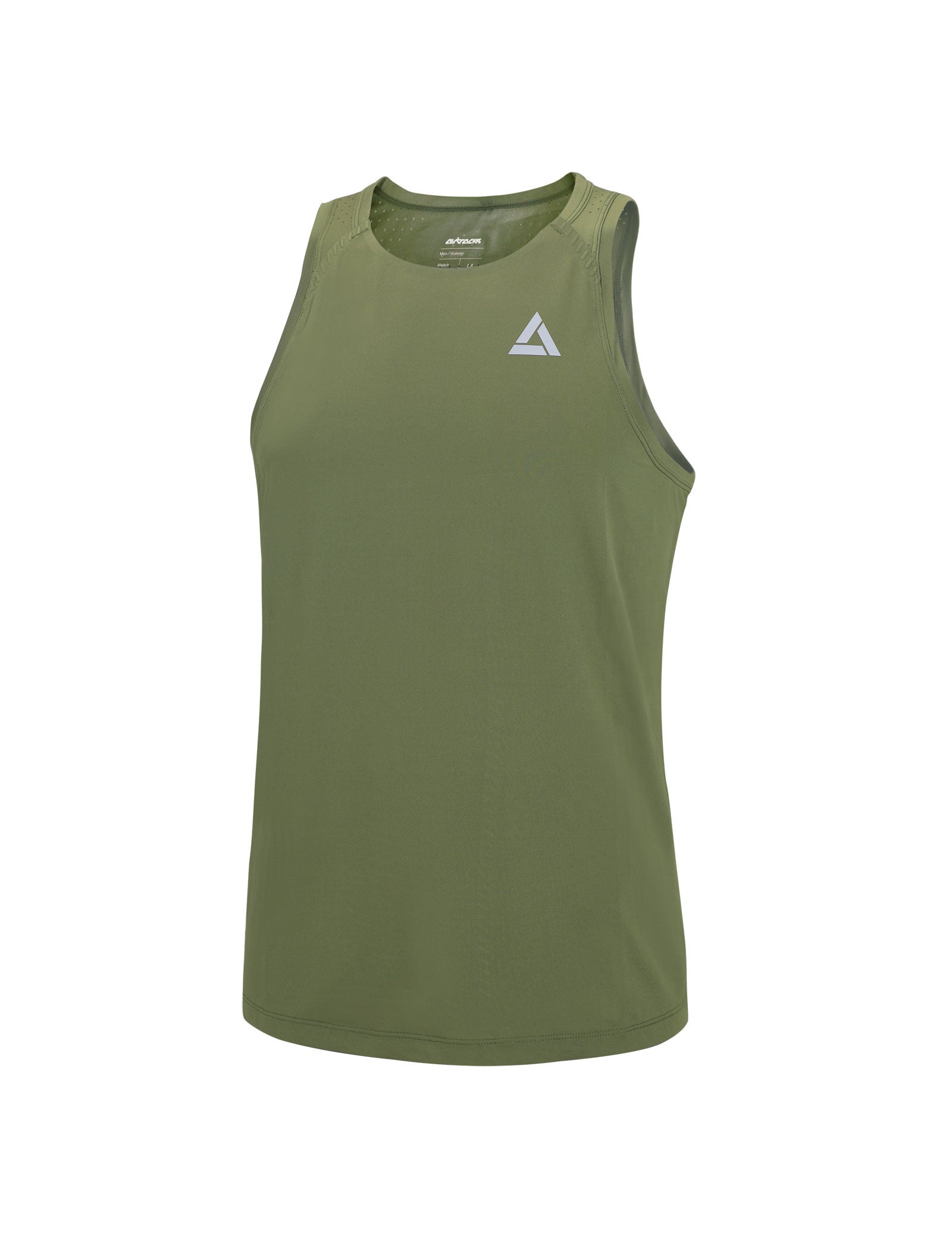 Heren hardloopshirt mouwloos running tanktop Pro Line II blauw
