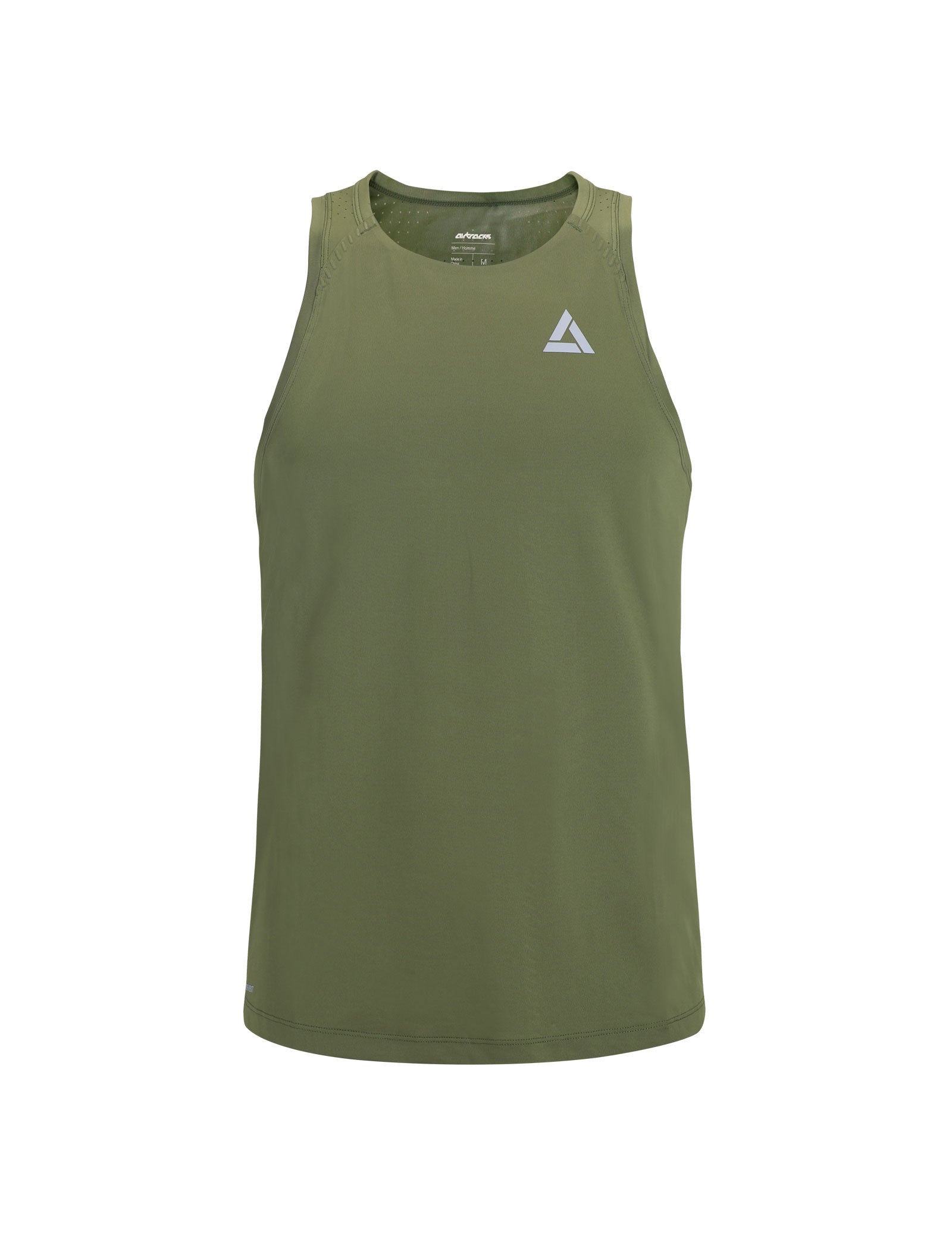 Heren hardloopshirt mouwloos running tanktop Pro Line II blauw