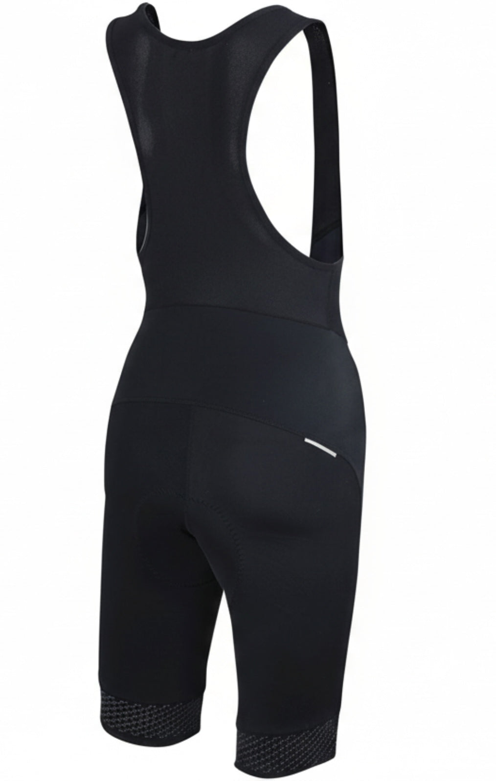 Women's bike pants short with straps - carrier pants per line black