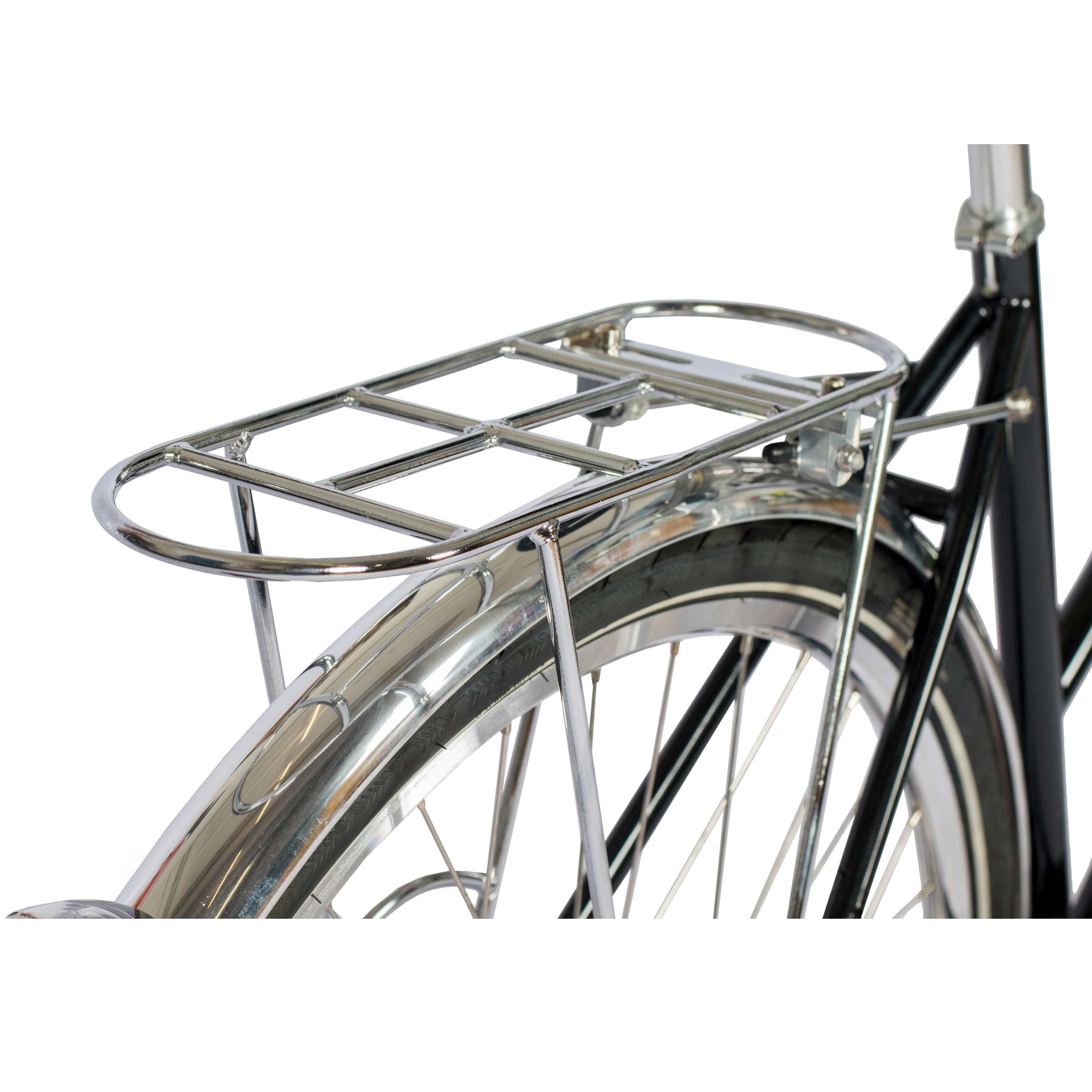 28" Vélo urbain homme STREET CrMo GATES CARBON DRIVE BELT Shimano 7 vitesses 