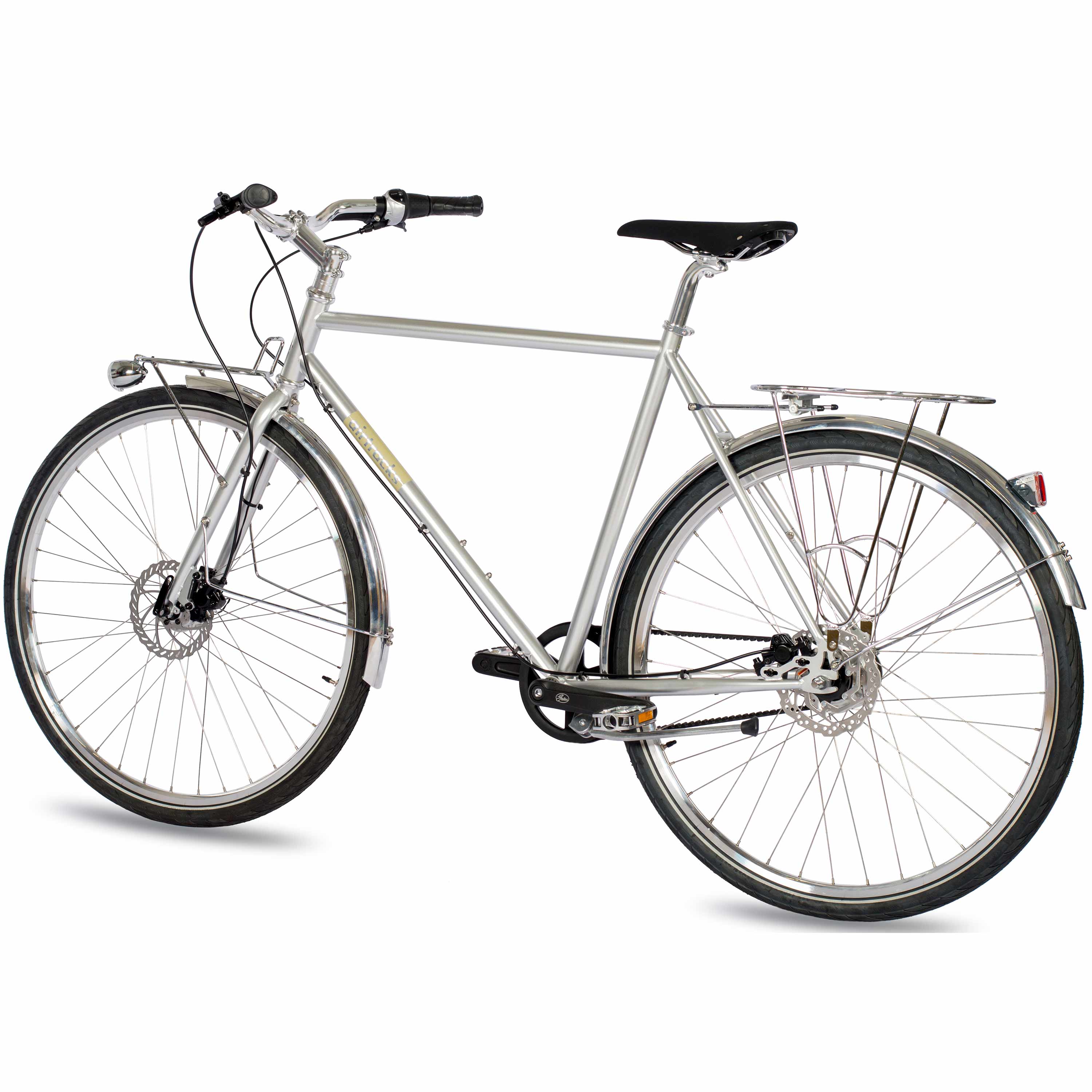 28" Herren Urban Bike City Fahrrad STREET CrMo GATES CARBON BELT Shimano 7 x Gang NEXUS 