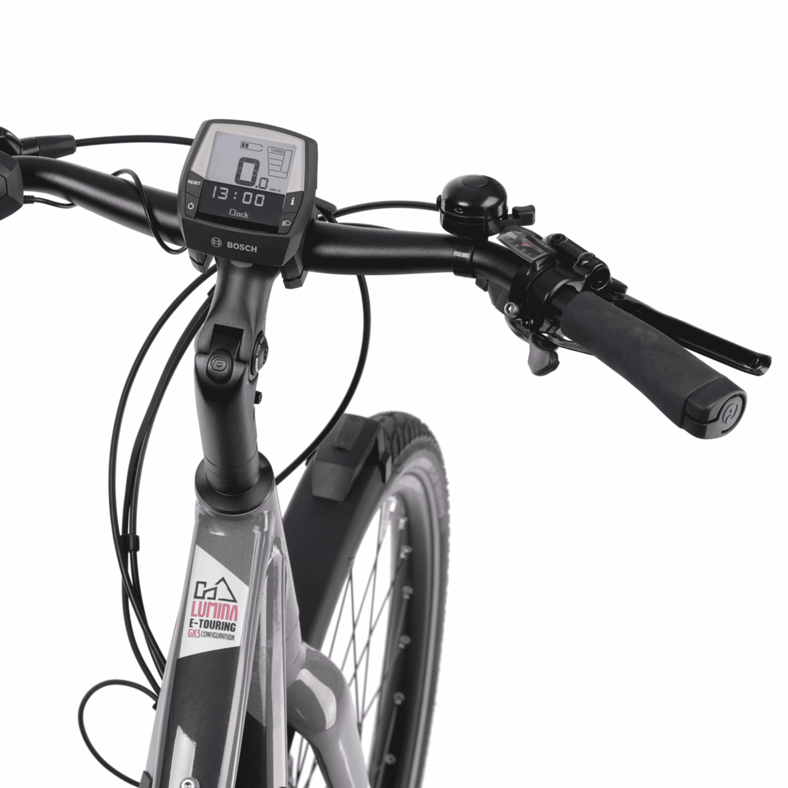 28" FEMMES VÉLO ÉLECTRIQUE TREKKING LUMINA GX3 BOSCH ACTIVE LINE PLUS 500 WH 9V SHIMANO ALIVIO RD T-4000