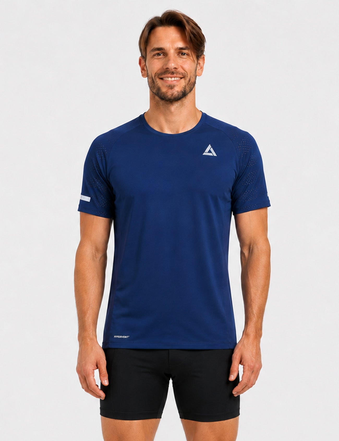 Heren functioneel hardloopshirt korte mouw Running Shirt Pro Line II