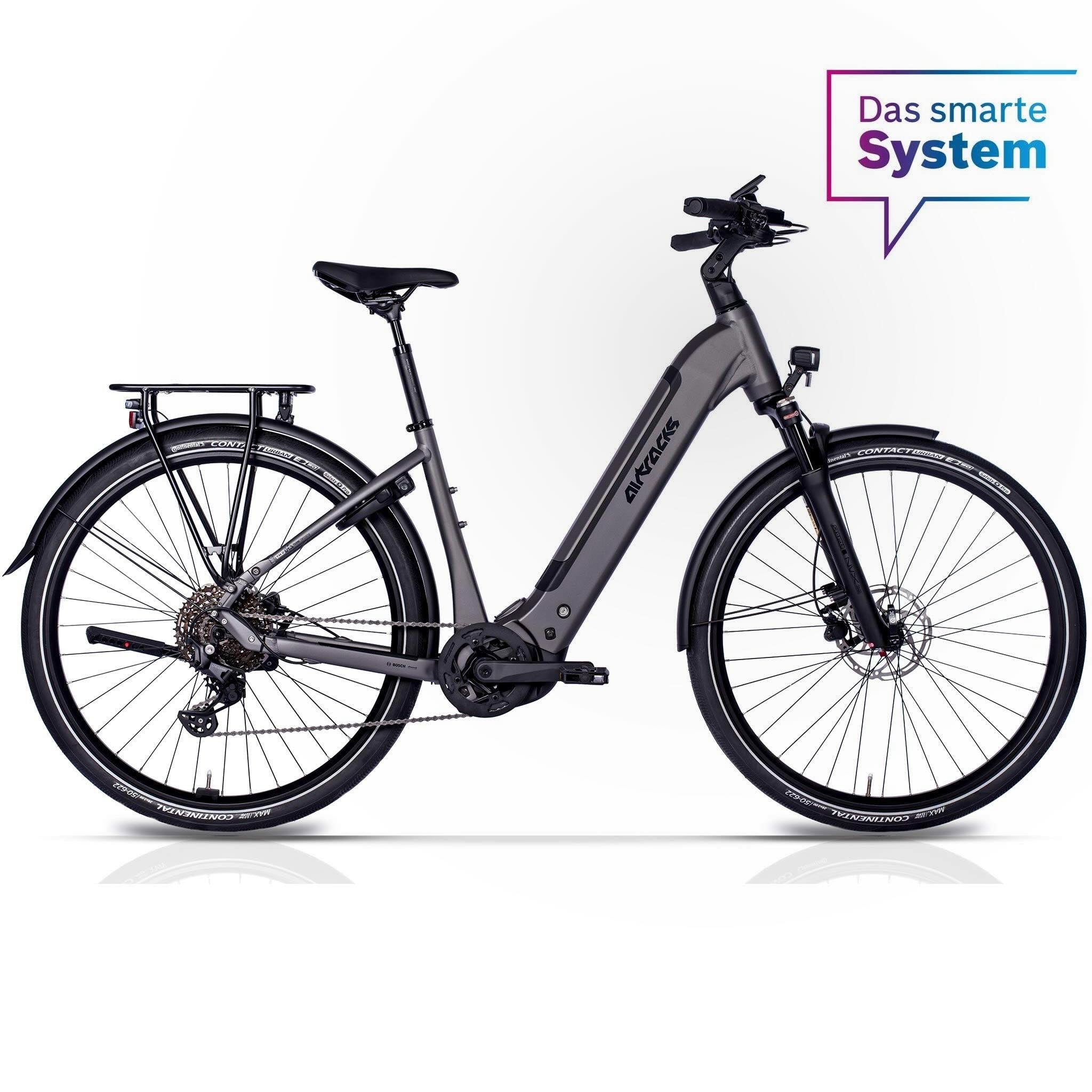 28" Women’s E-Bike Trekking Bicycle LS Wave TERRA TR2 BOSCH Performance Line PX Smart System POWERTUBE 600 Wh 10-Speed SHIMANO DEORE RD-M5130 SGS