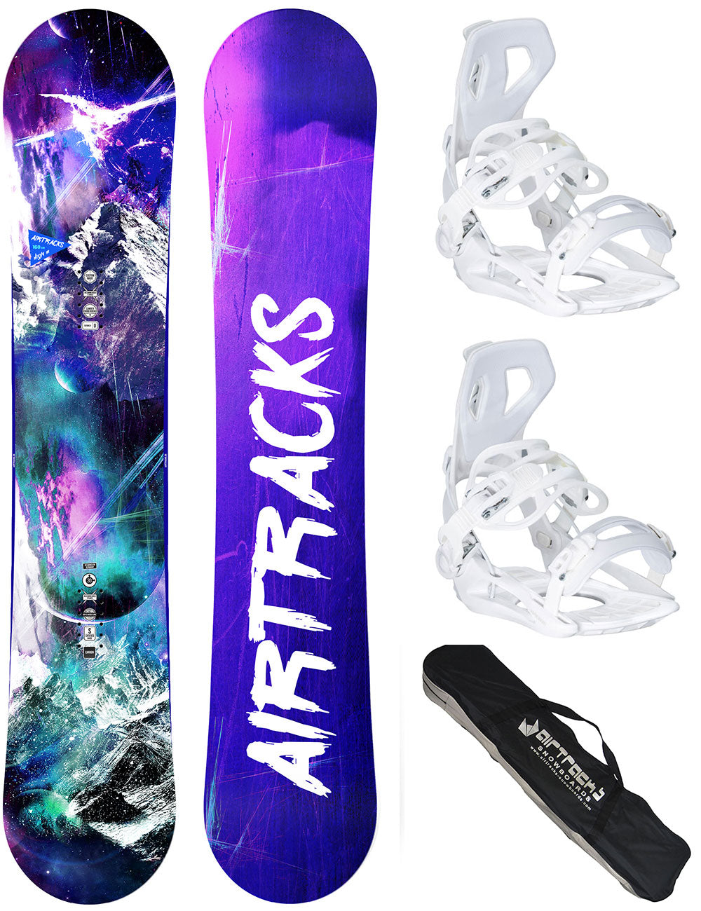 Women Snowboards High M Carbon Hybrid Rocker + Snowboard Binding Master Pro W + SB BAG