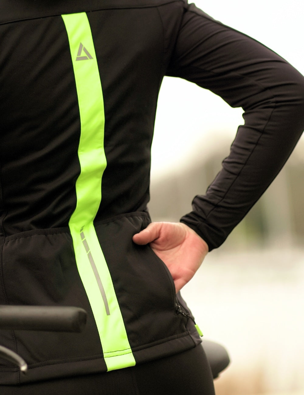 Femmes Thermo Bicycle Jacket Softshell Pro Line II + Thermo Bicycle Pants Lang