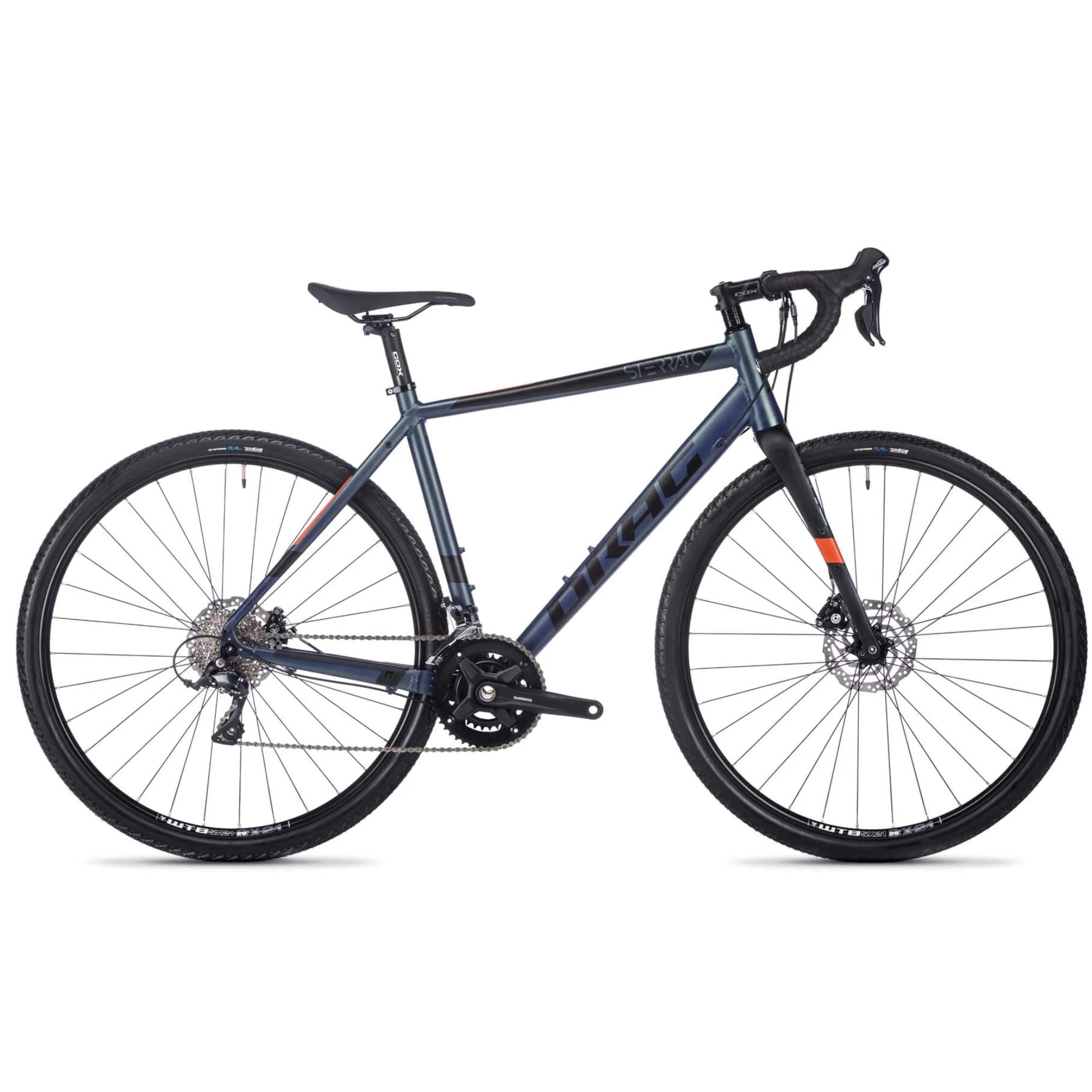 28" Herren Gravel Bike STERRATO 5.0 UD CARBONGABEL Fahrrad 2 x 9 Shimano SORA R3000