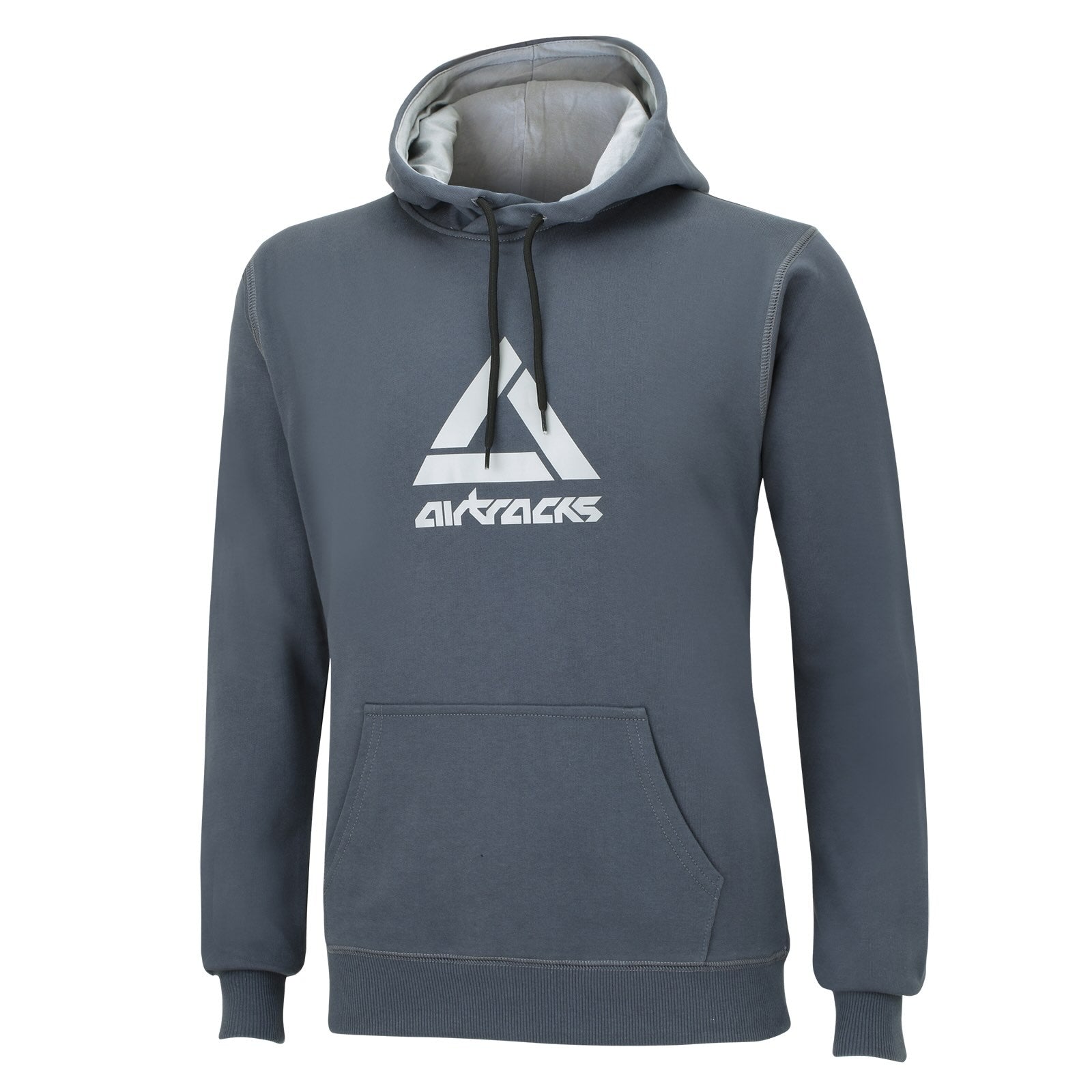 Sweatshirt crew team with hood dark gray