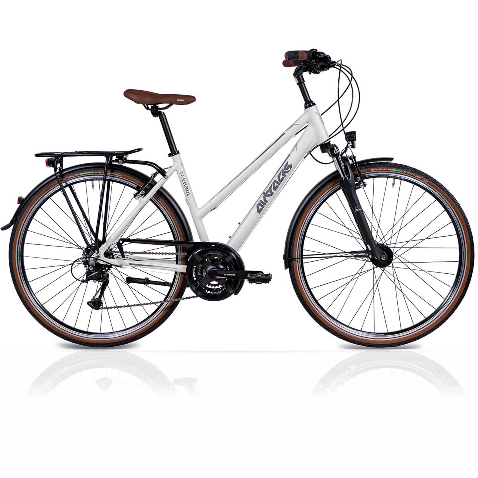 28" Bicicleta de trekking para mujer TR.2820L, 24 velocidades, Shimano ACERA-T3000 SGS