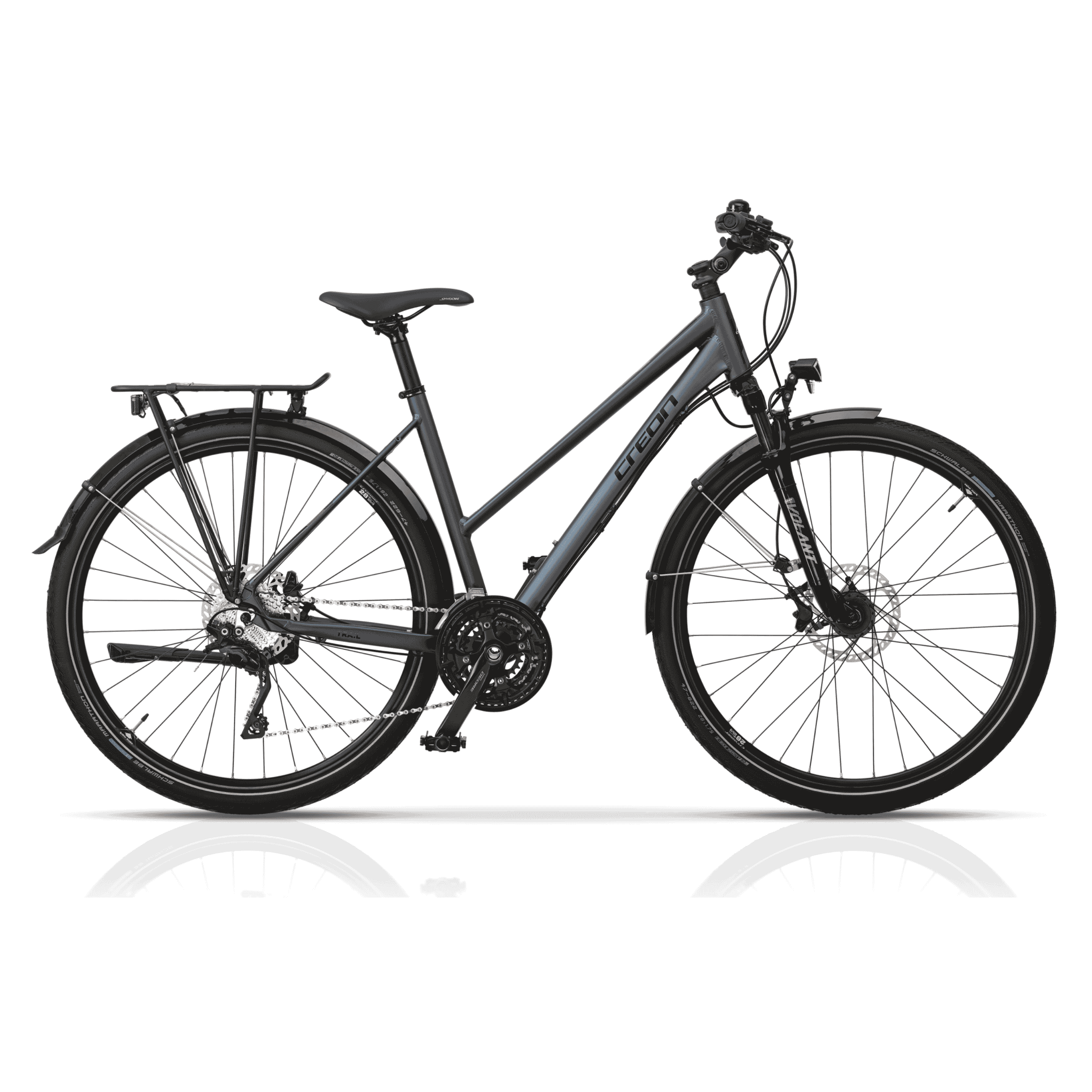 28" Bicicleta de trekking para mujer TRAIL 6.0, Shimano 30 velocidades, DEORE XT RD-T8000 SGS