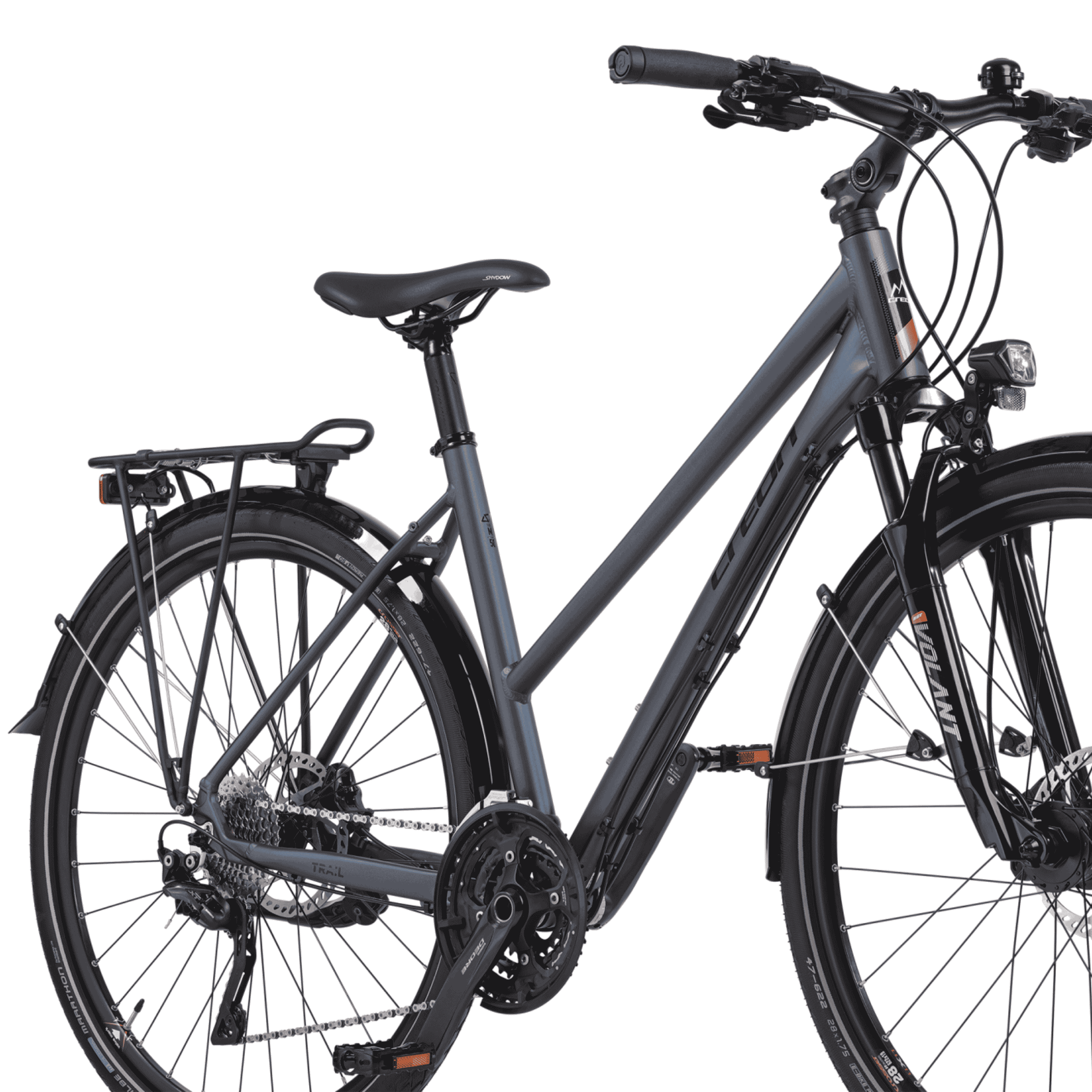 28" Bicicleta de trekking para mujer TRAIL 6.0, Shimano 30 velocidades, DEORE XT RD-T8000 SGS