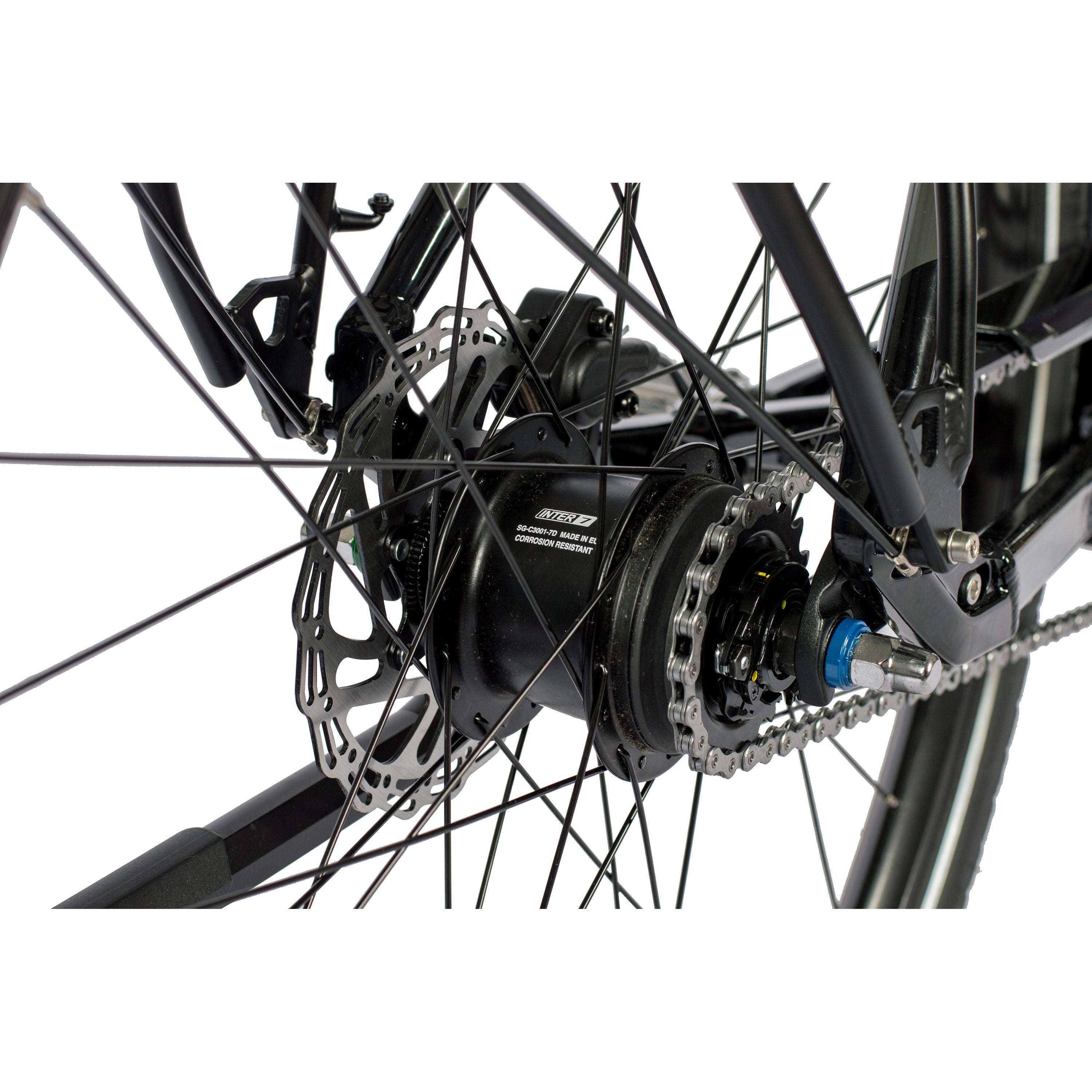 28" Bicicleta eléctrica urbana para hombre V-Tron SHIMANO STEPS E-5000 418Wh 7 velocidades SHIMANO NEXUS