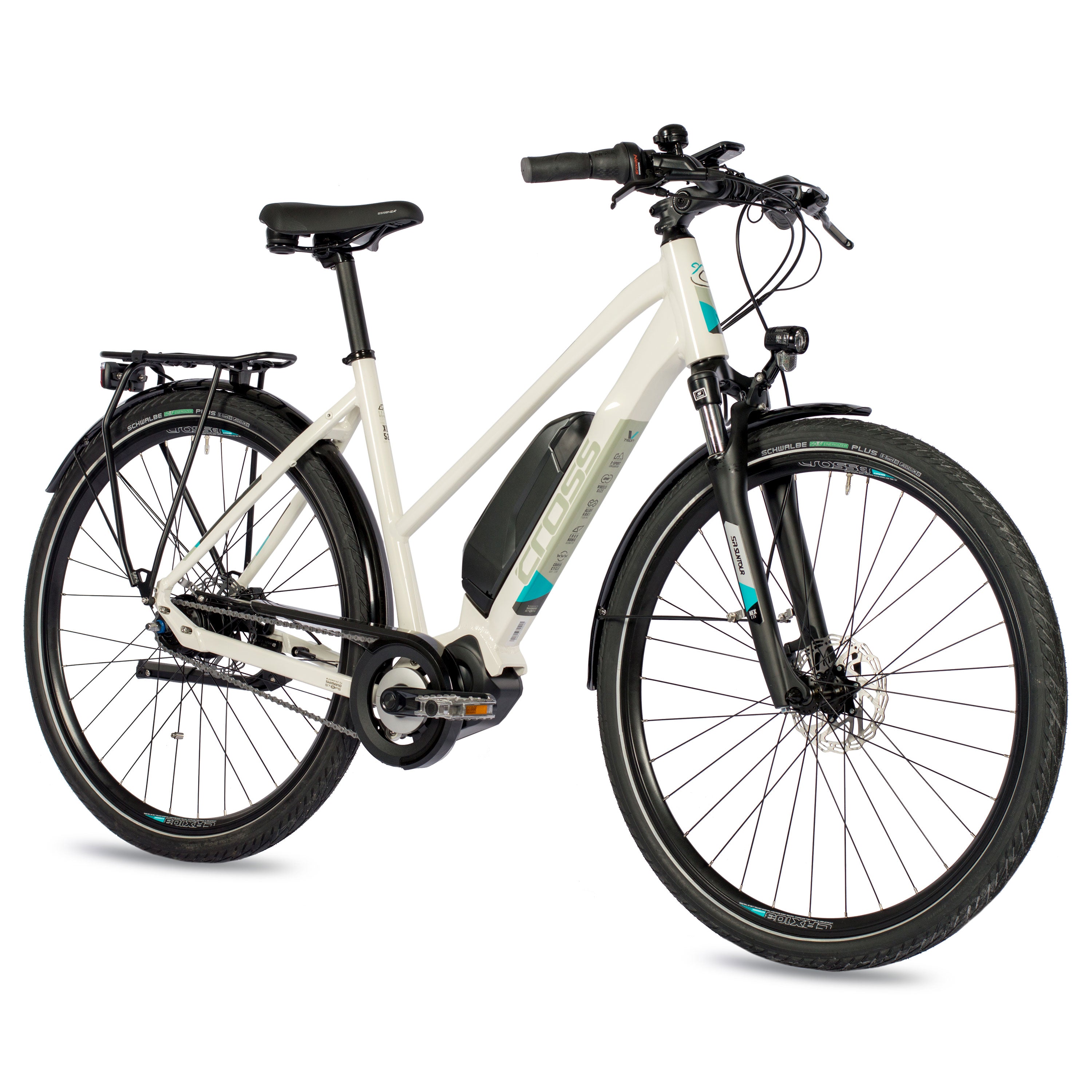 28" Bicicleta eléctrica urbana para mujer V-Tron SHIMANO STEPS E-5000 418Wh 7 marchas SHIMANO NEXUS