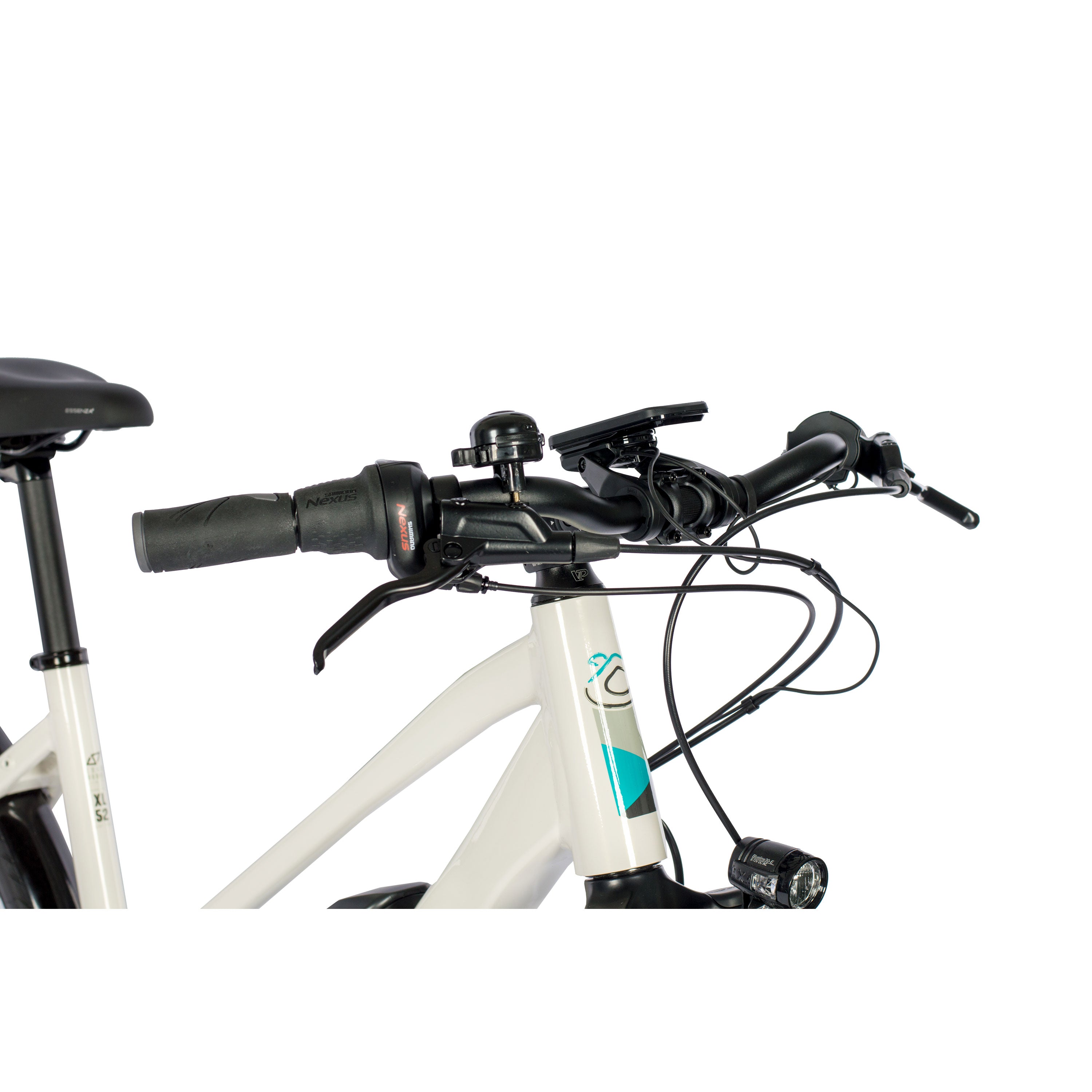 28" Bicicleta eléctrica urbana para mujer V-Tron SHIMANO STEPS E-5000 418Wh 7 marchas SHIMANO NEXUS