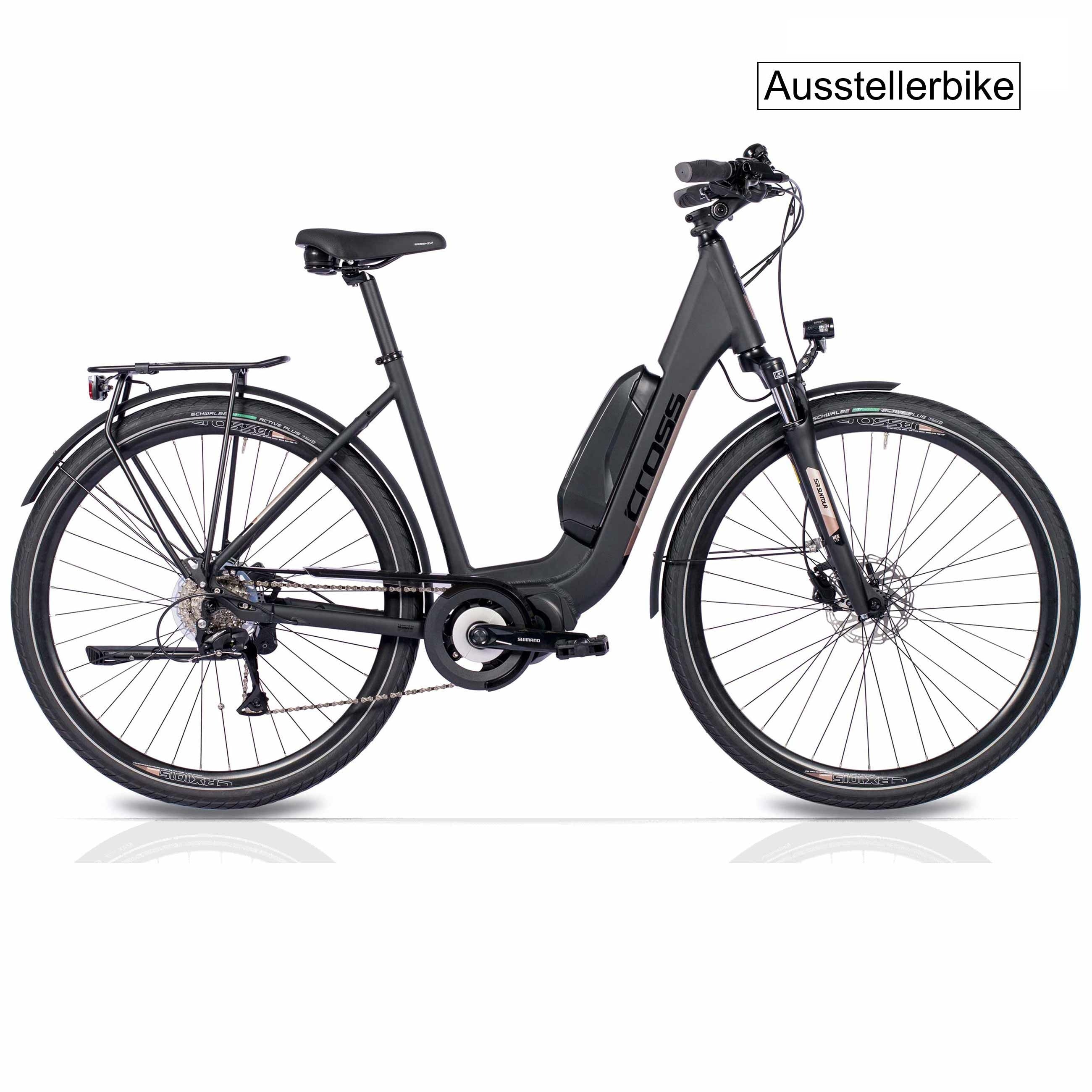 28" E-Bike Trekking Fahrrad LS WAVE V-TRON SHIMANO STEPS E-5000 418 Wh 9 GANG SHIMANO RD-T3000SGS - B-WARE