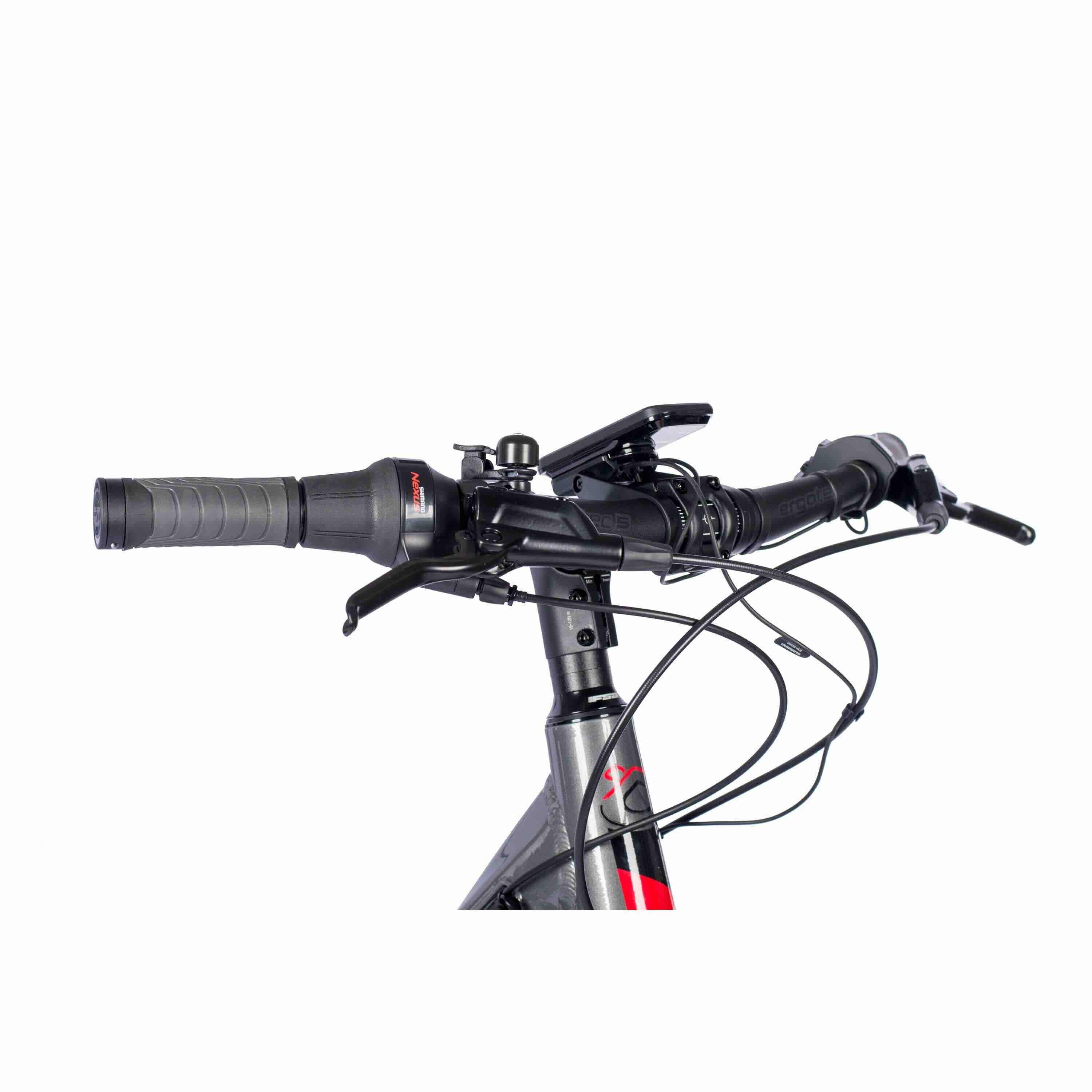 28 pouces E-Bike City Bicycle LS Wave X-tron Sr2 Shimano Stepps E-5000 418Wh 5 Gear Shimano Nexus inter interter
