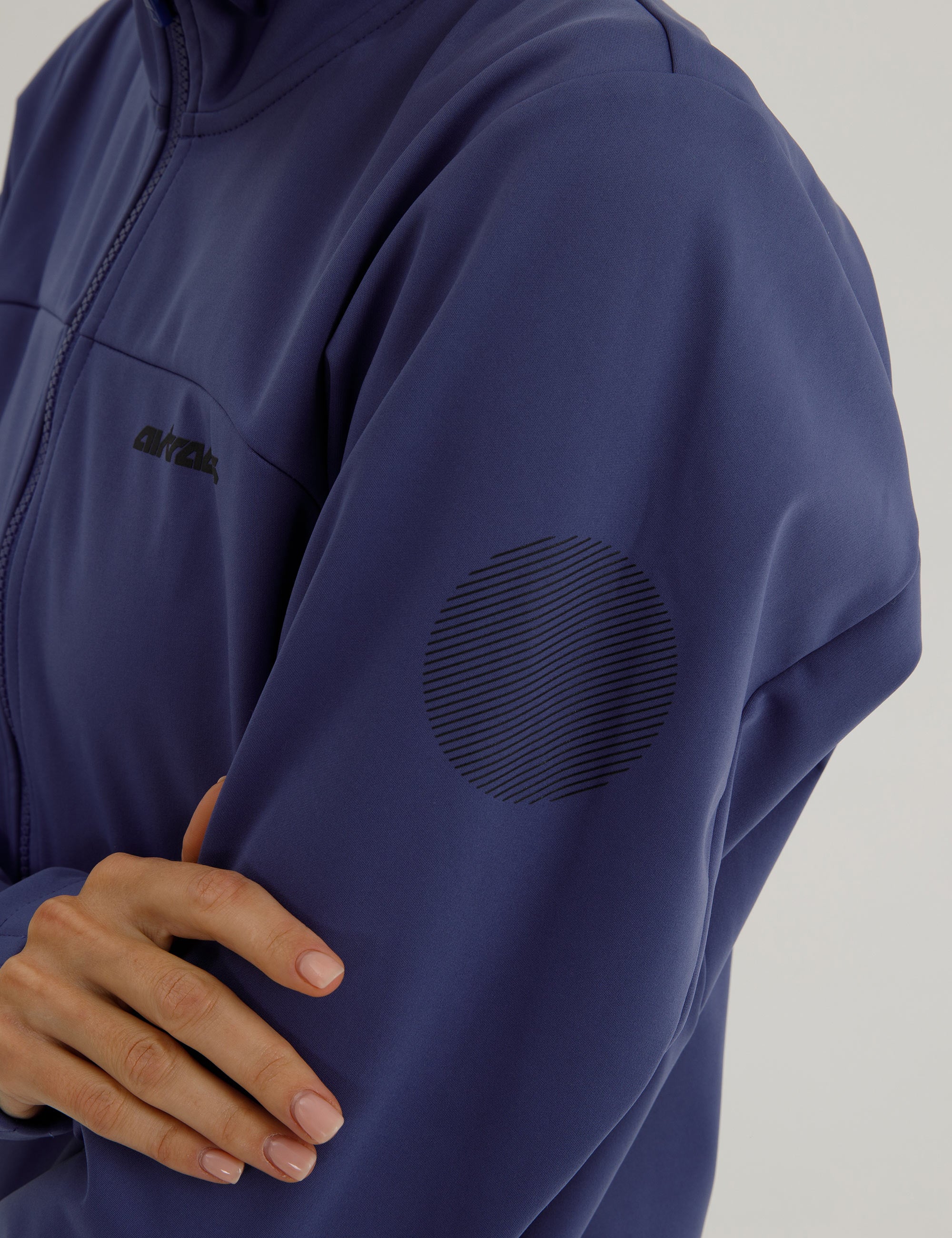 Damen Winter Fahrradjacke Softshell Thermoradjacke Advance Line Blau