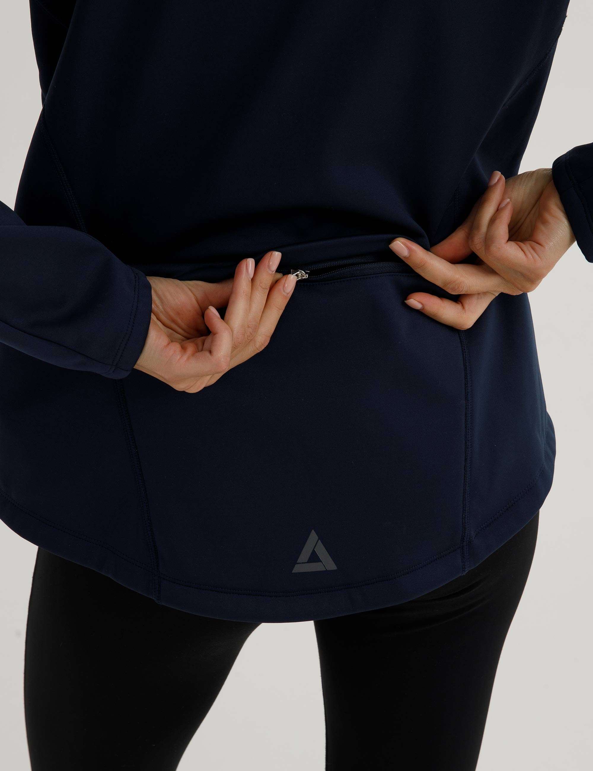 Chaqueta de invierno para mujer bicicleta-correr Softshell Thermojacke Línea Comfort Activa Negro