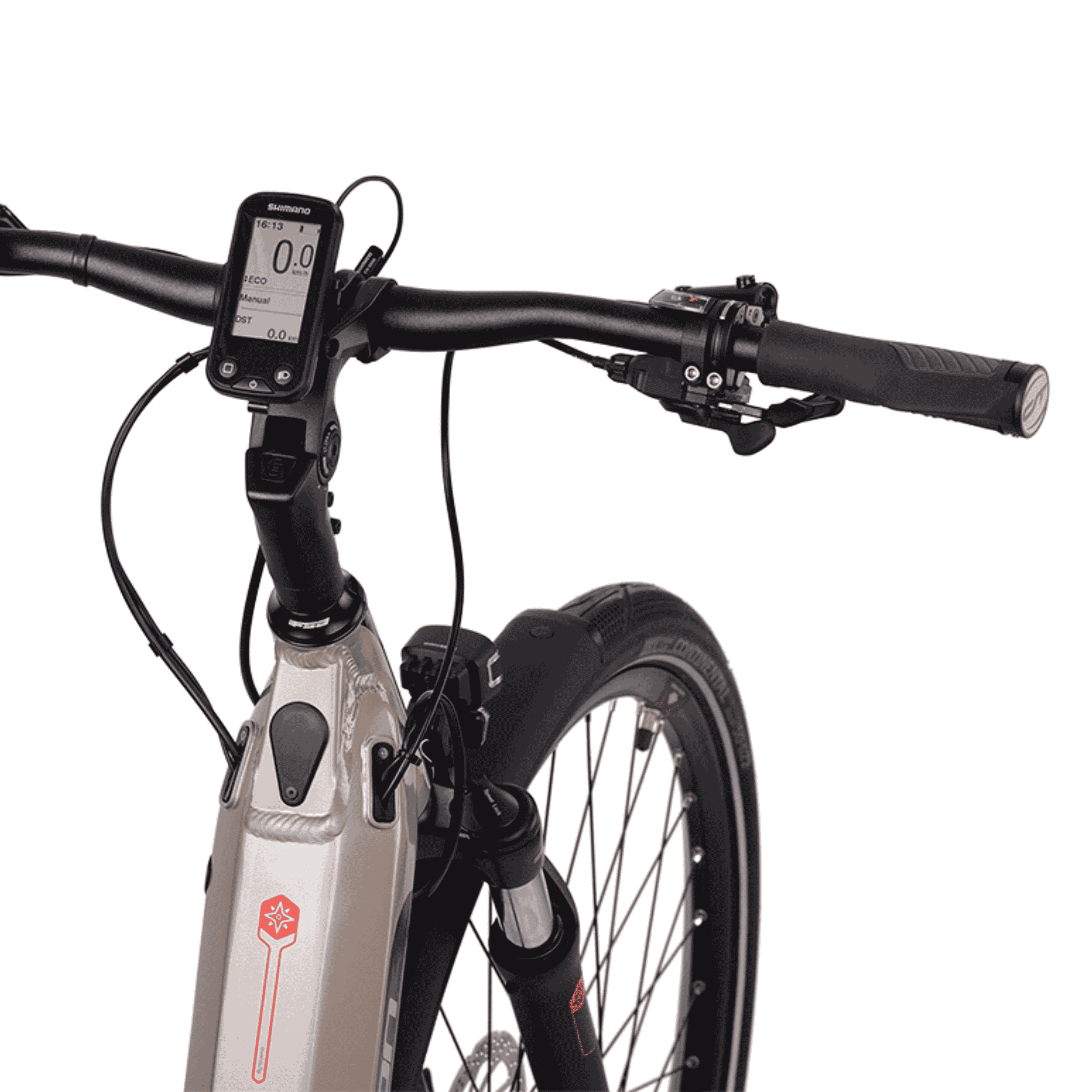 28" Damen E-Bike LS Trekking Fahrrad e-TOURING 12.8 City Bike SHIMANO STEPS E 7000 504 Wh 10s SHIMANO DEORE RD-M5130 SGS