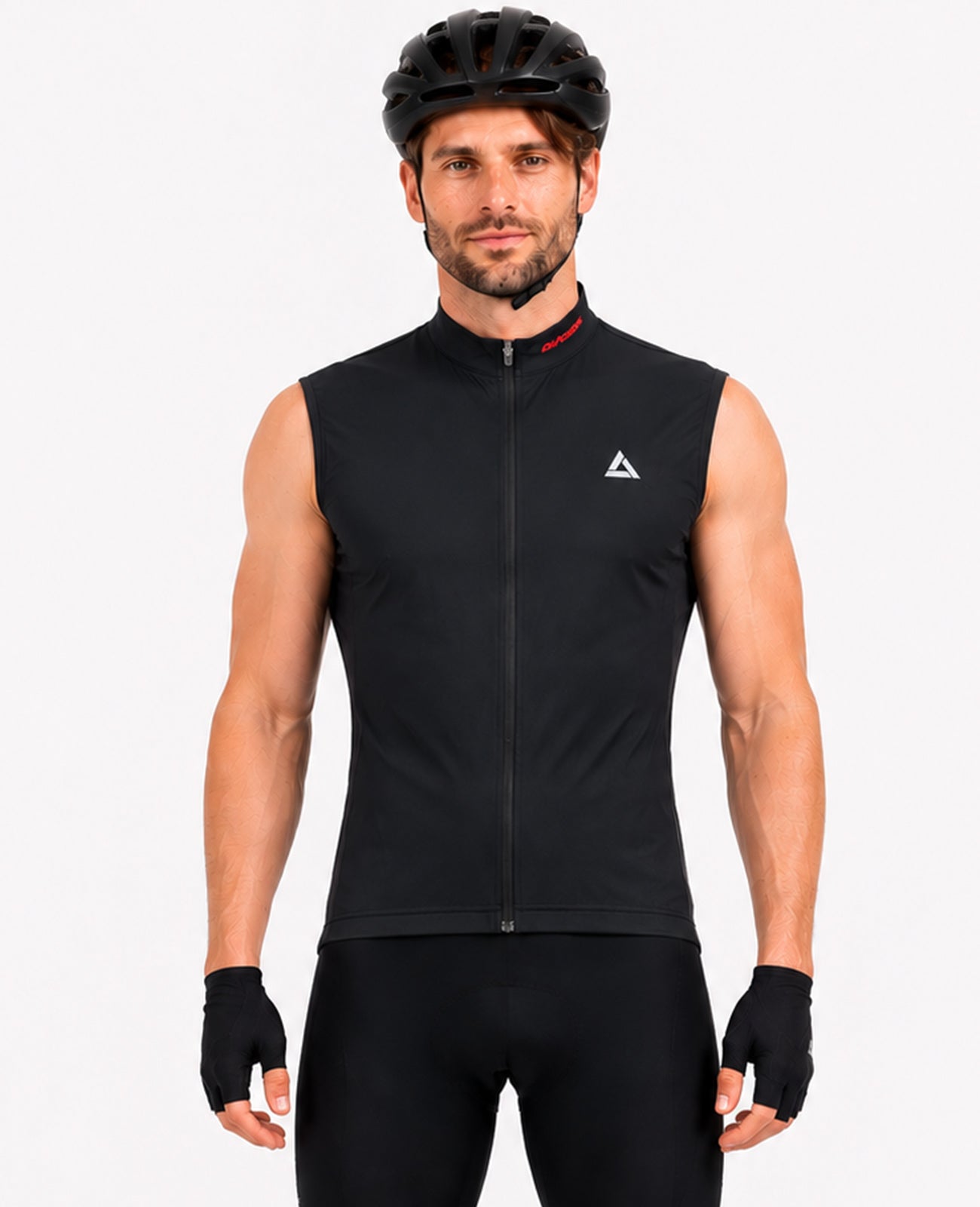 Jersey de vélo pour hommes Ligne de confort sans manches