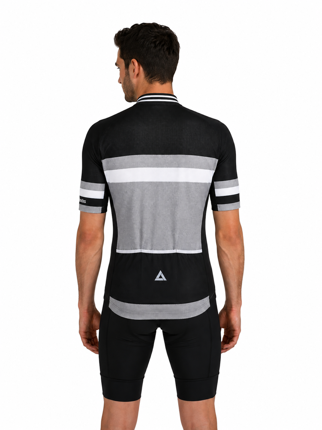 Bicycle de vélo masculin Bran court par ligne iii noir et gris