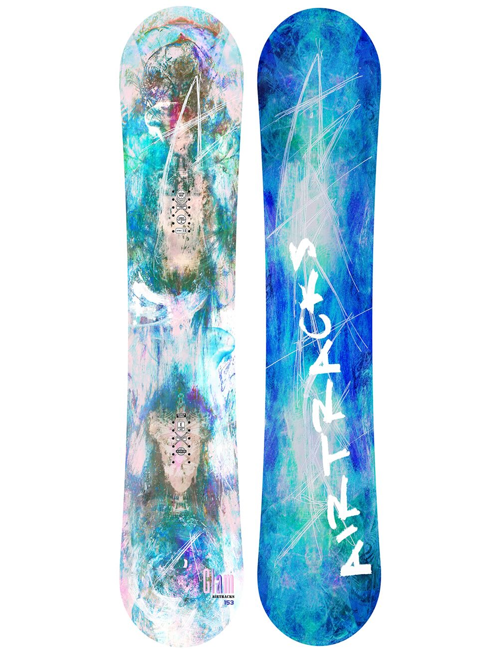 Dames Snowboard Glam Zero Rocker